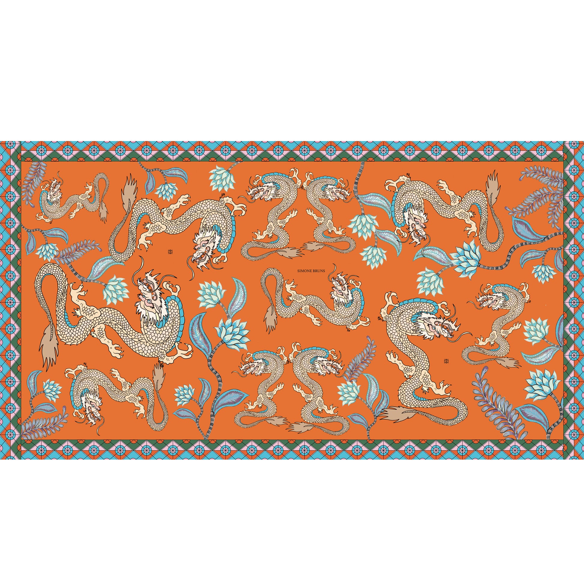 DRAGONALLY CASHMERE SCARF