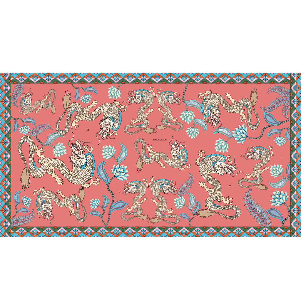 DRAGONALLY CASHMERE SCARF