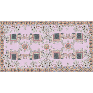 ELEPHANT CEREMONY CASHMERE SCRAF