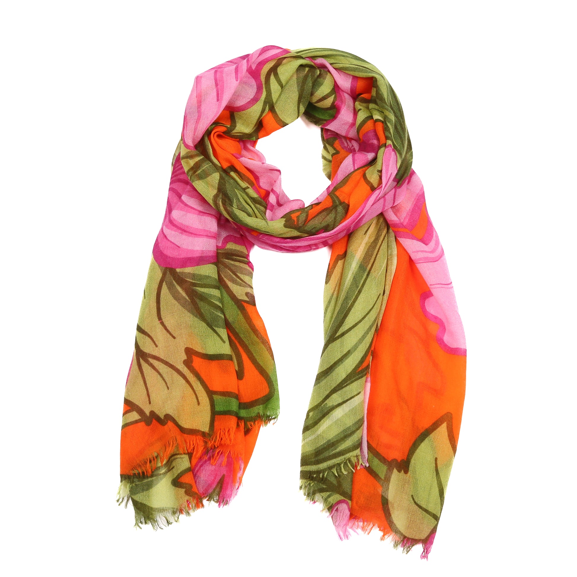 PEONY CASHMERE SCARF