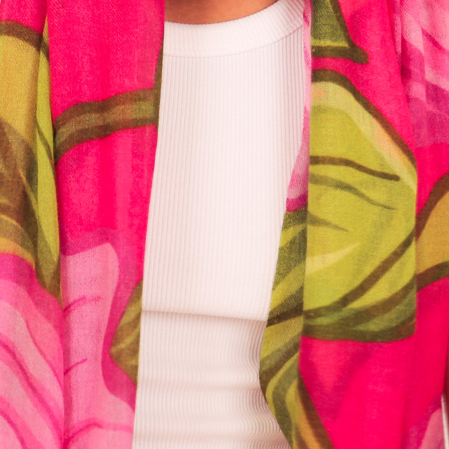 PEONY CASHMERE SCARF