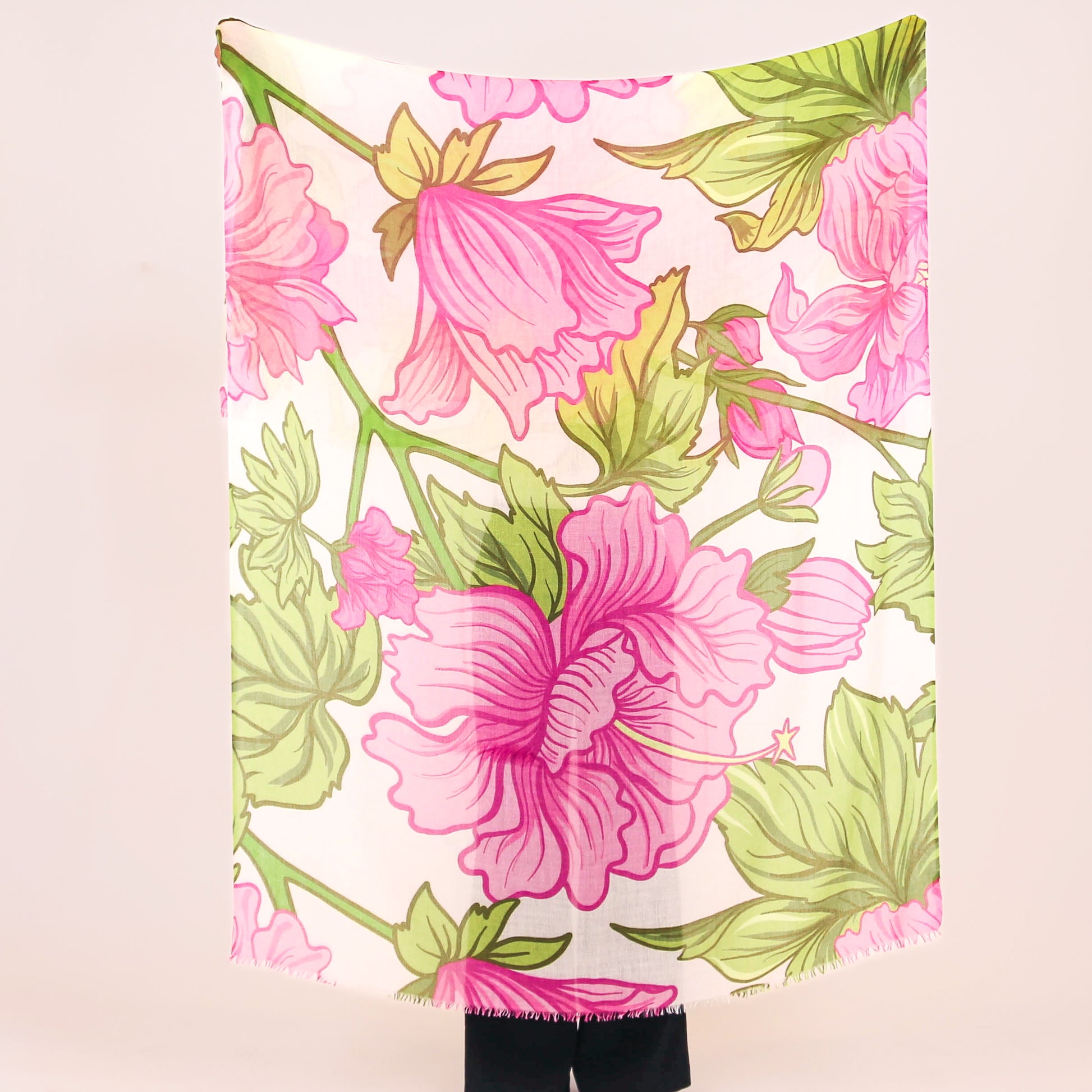 PEONY CASHMERE SCARF