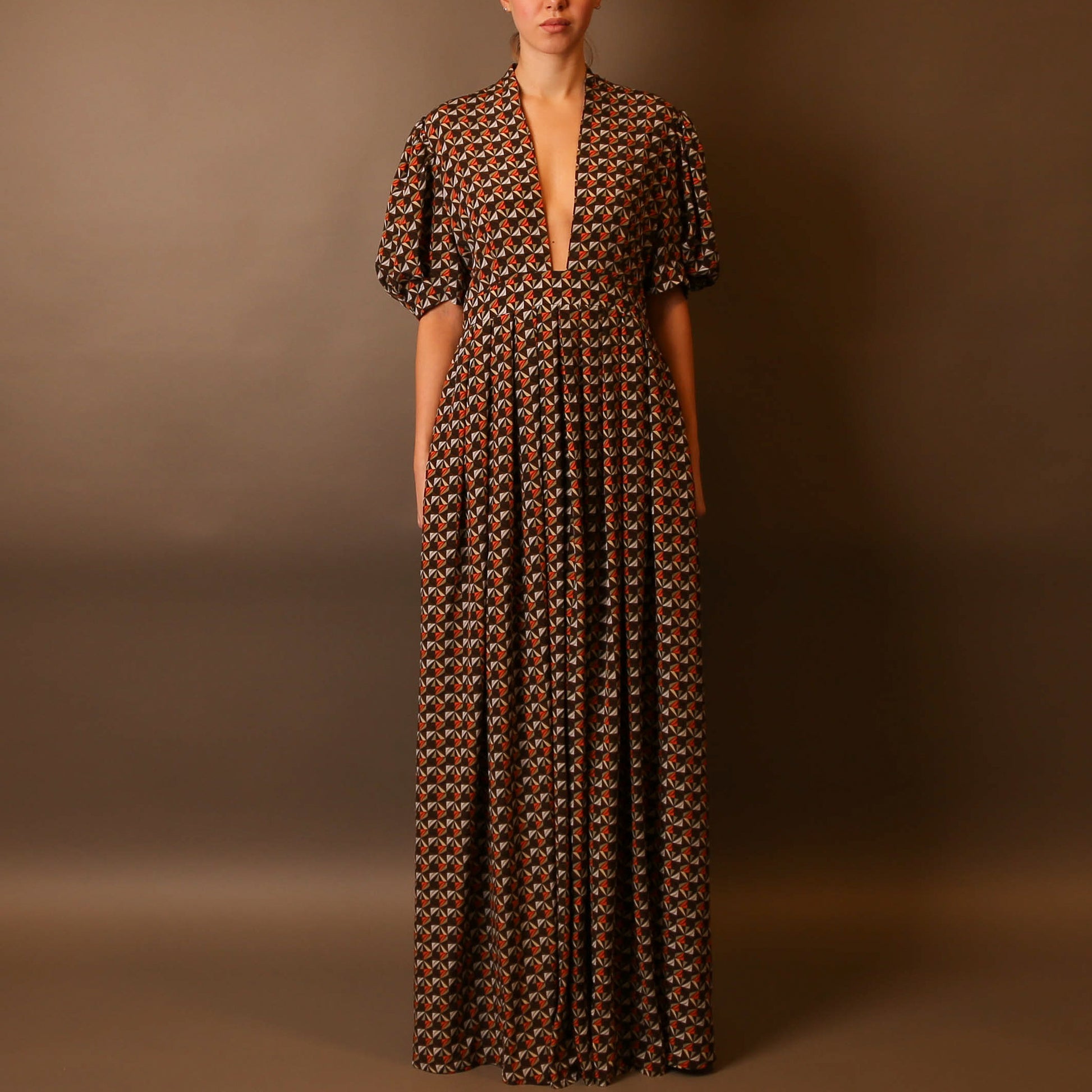 RETRO LONG DRESS