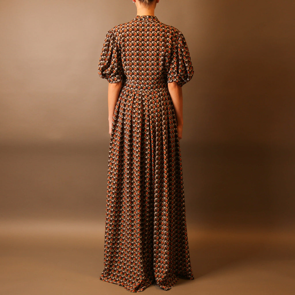 RETRO LONG DRESS