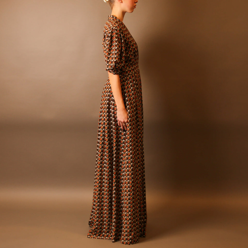 RETRO LONG DRESS