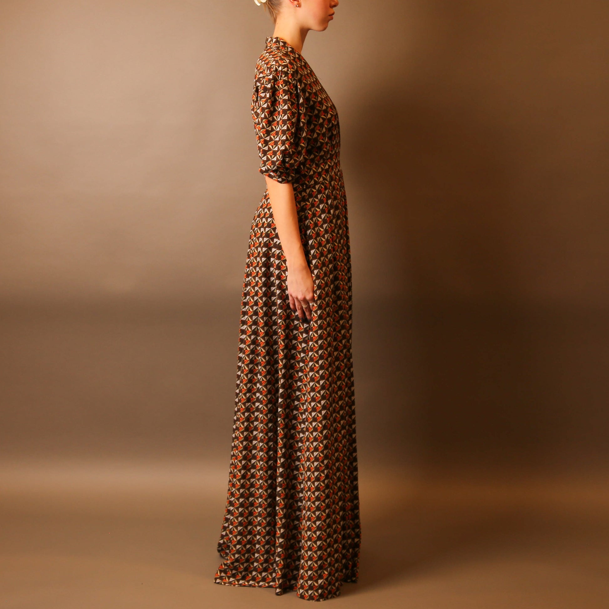 RETRO LONG DRESS