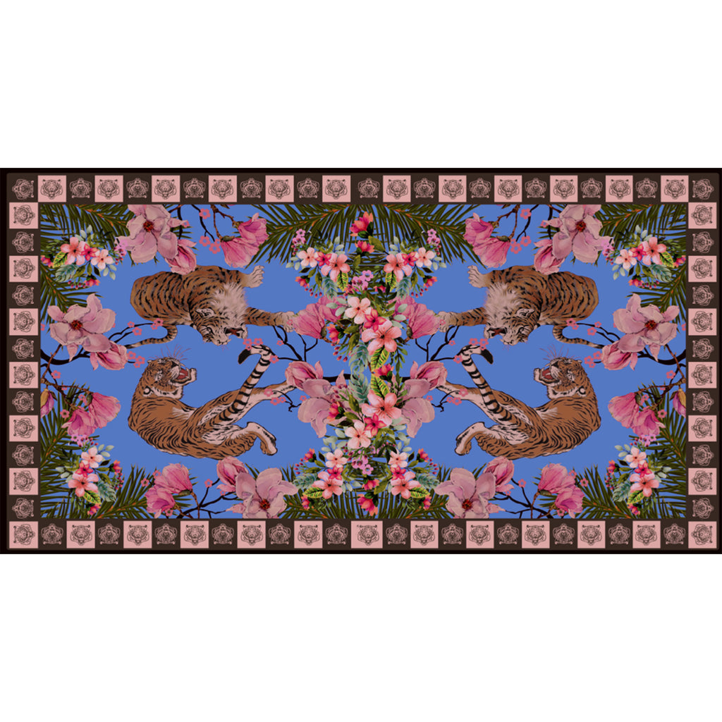 ROARING TIGER CASHMERE SCARF