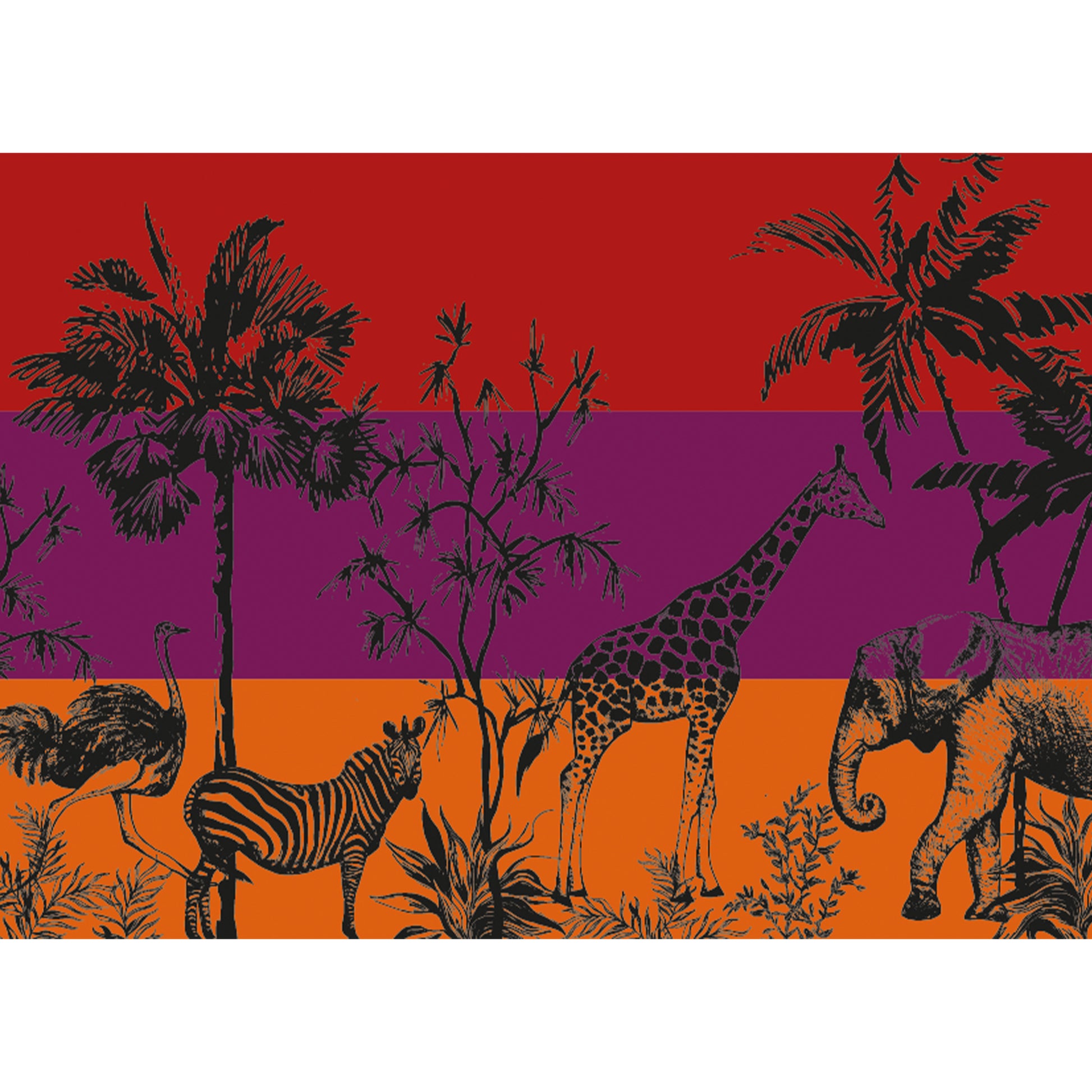 SAFARI 3 COLOR FELTED CASHMERE SCARF