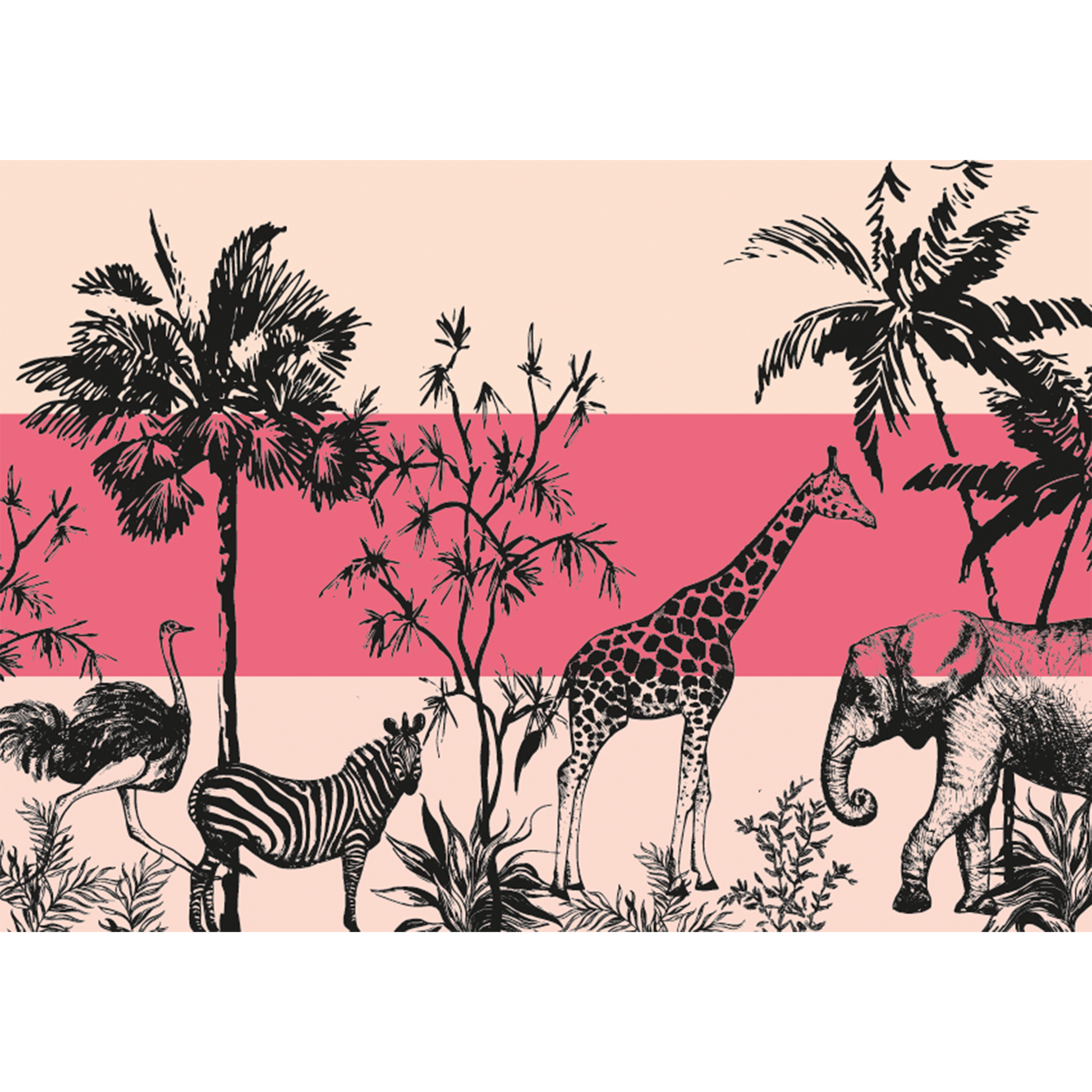 SAFARI 3 COLOR FELTED CASHMERE SCARF