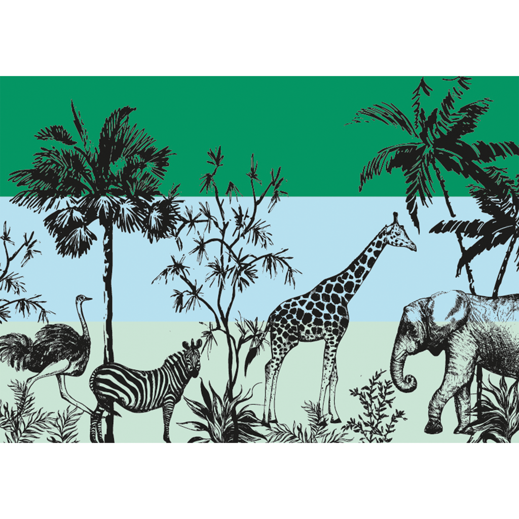 SAFARI 3 COLOR FELTED CASHMERE SCARF