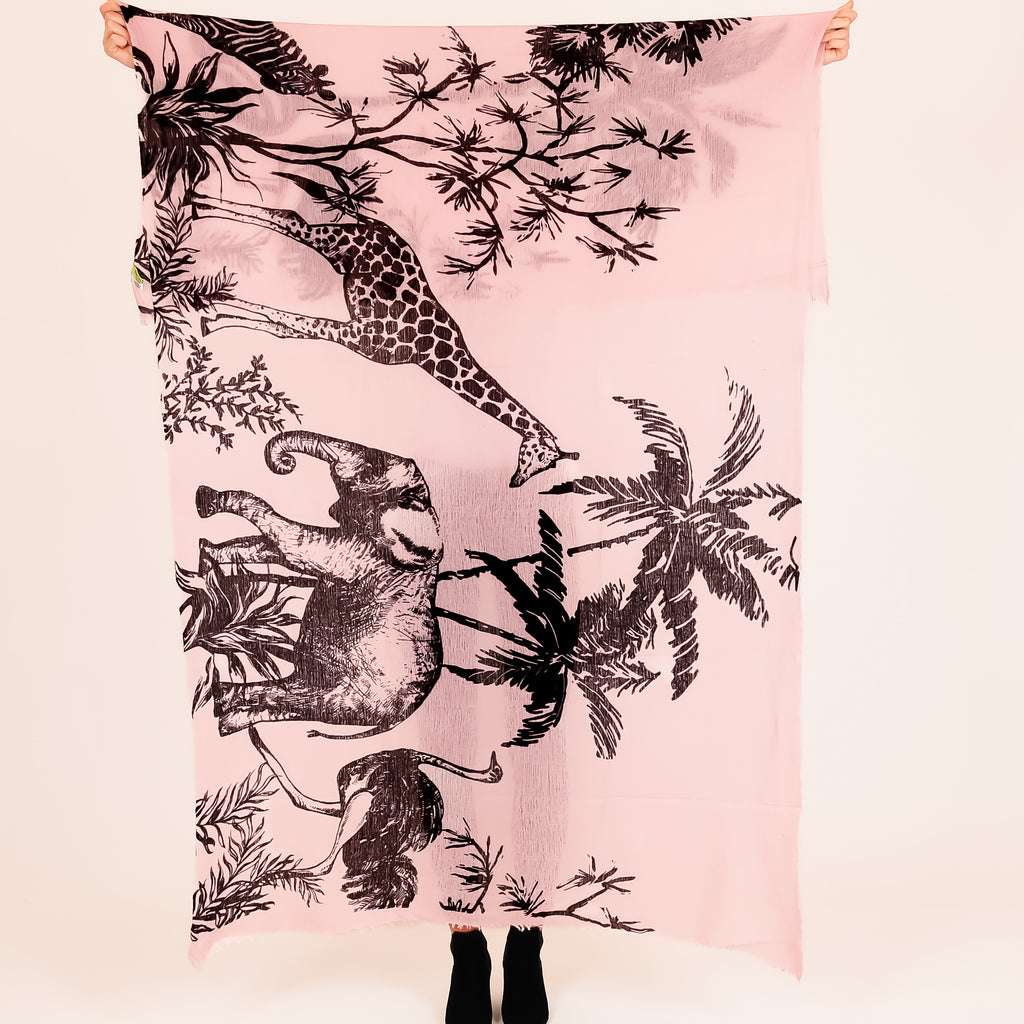 SAFARI FELTED CASHMERE SCARF