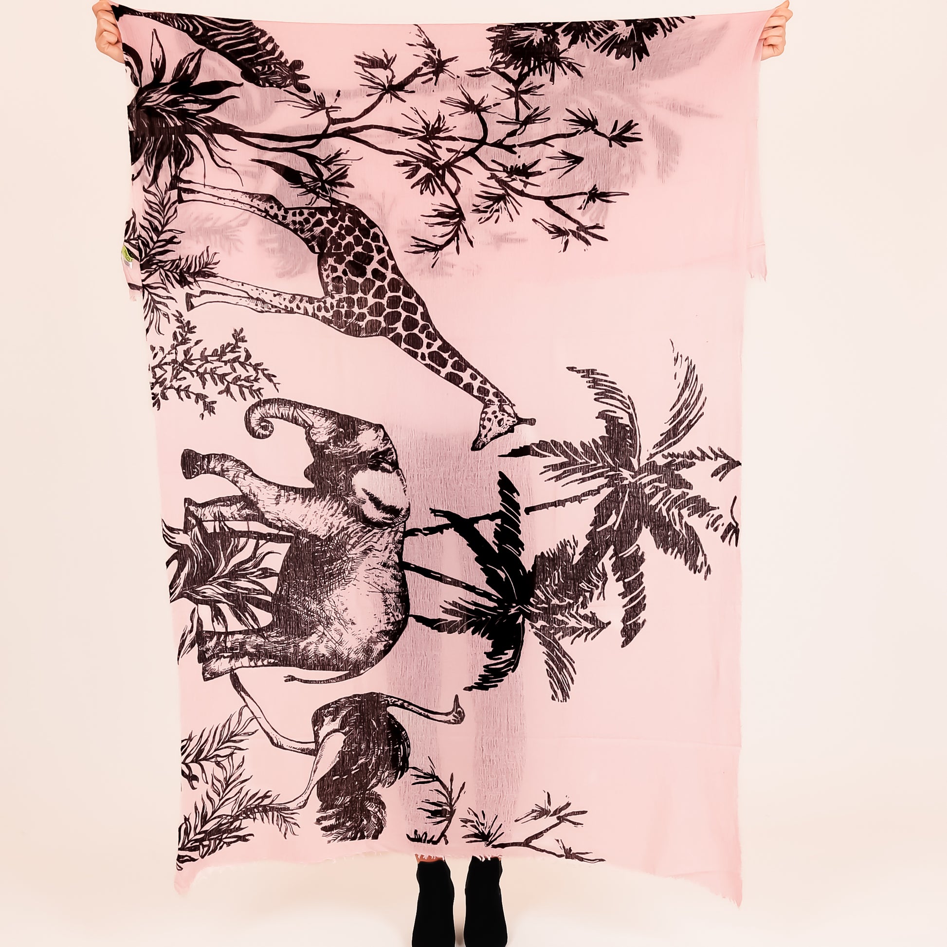 SAFARI FELTED CASHMERE SCARF