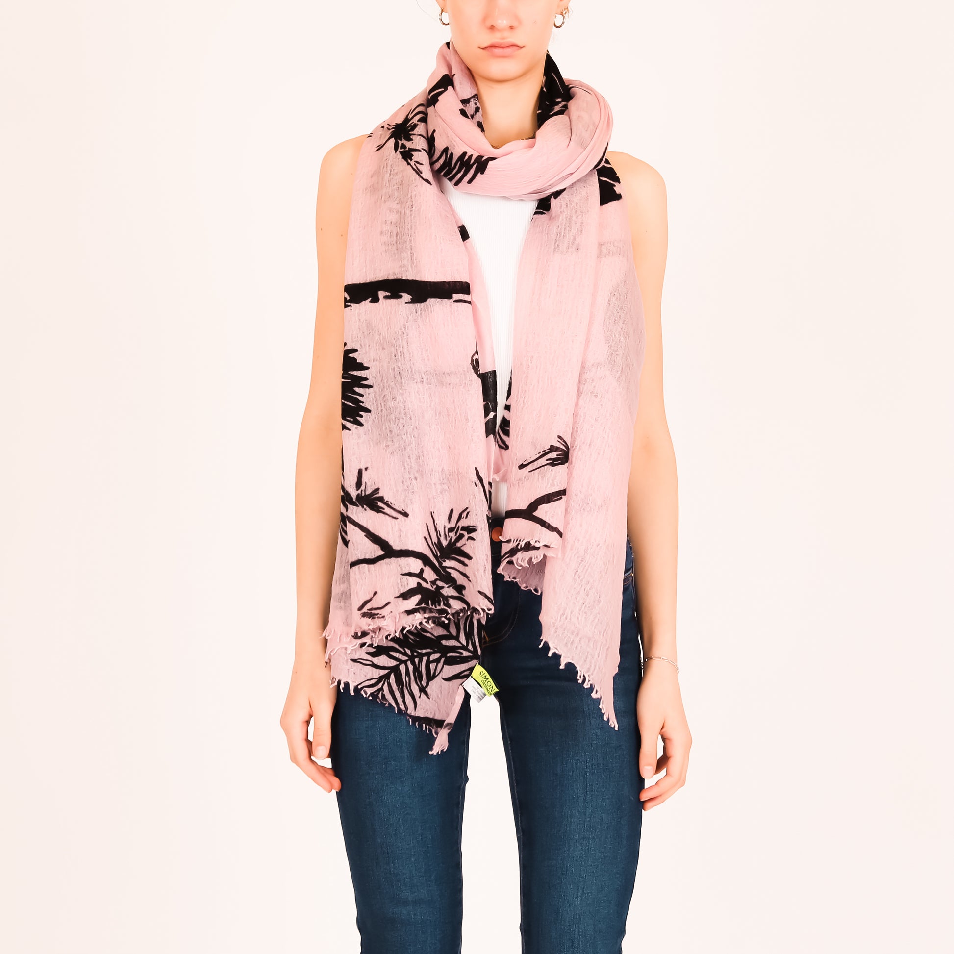 SAFARI FELTED CASHMERE SCARF