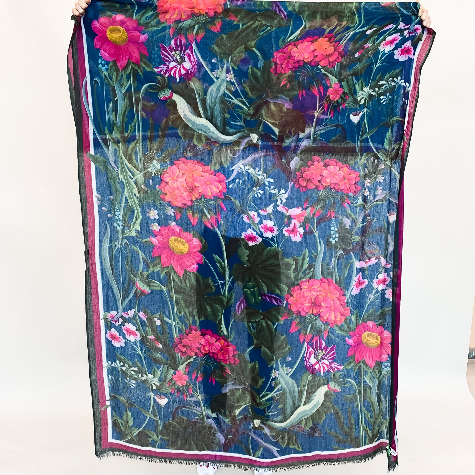 SPRING BLISS CASHMERE SCARF