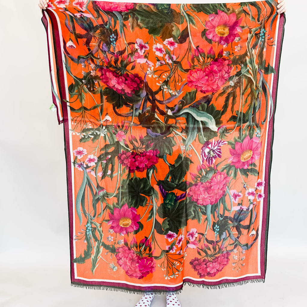 SPRING BLISS CASHMERE SCARF