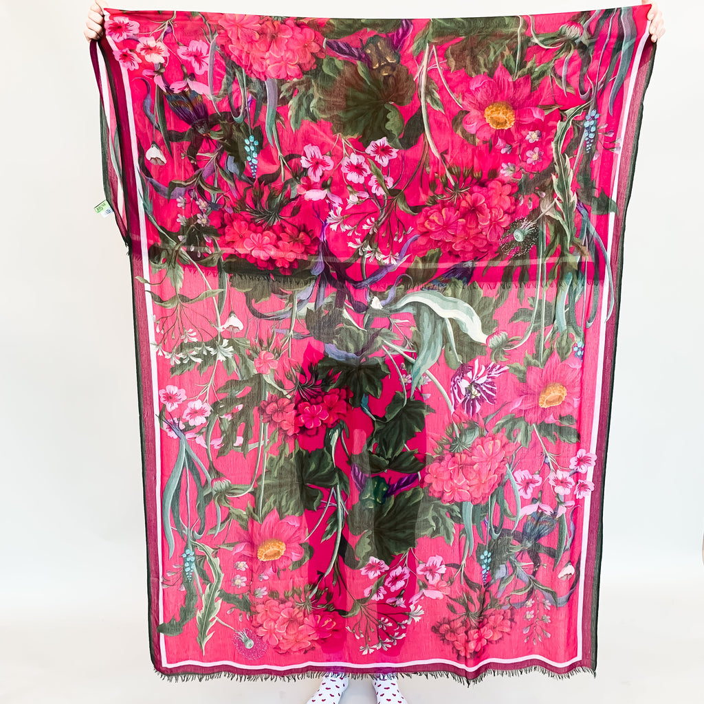 SPRING BLISS CASHMERE SCARF