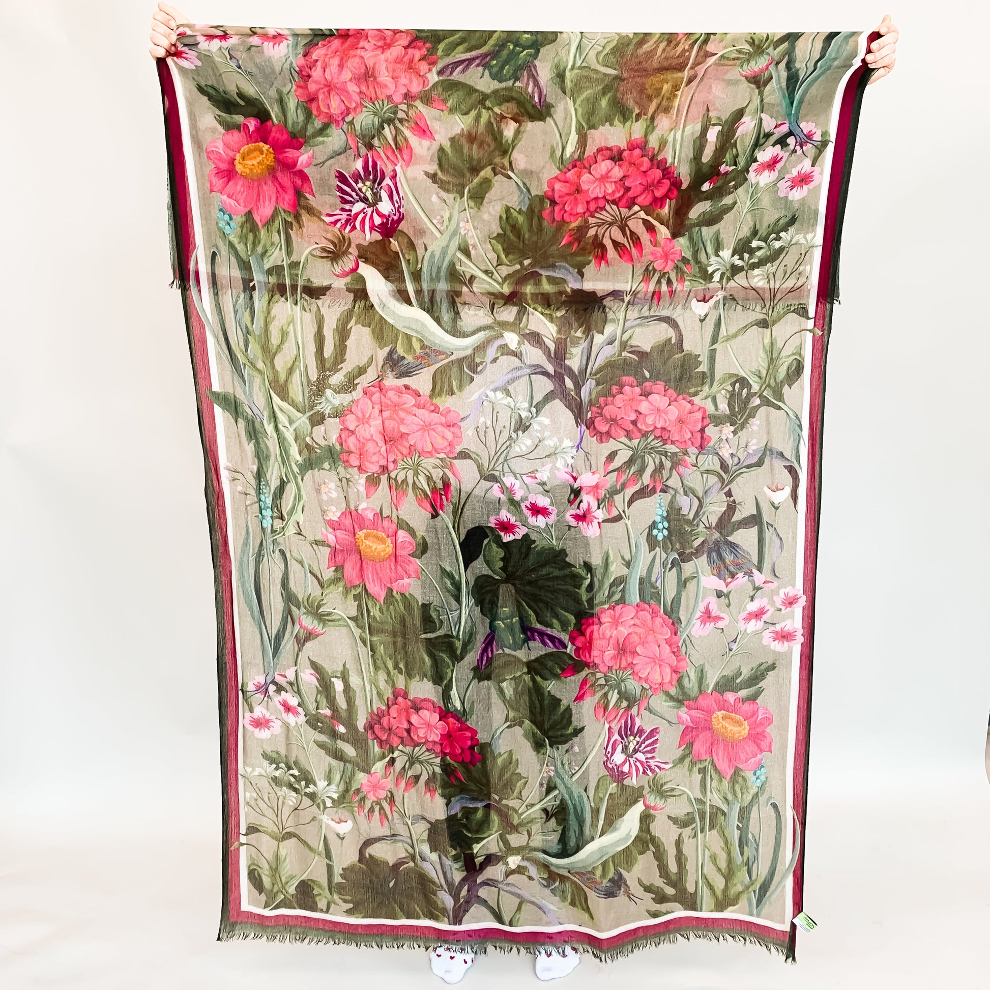 SPRING BLISS CASHMERE SCARF