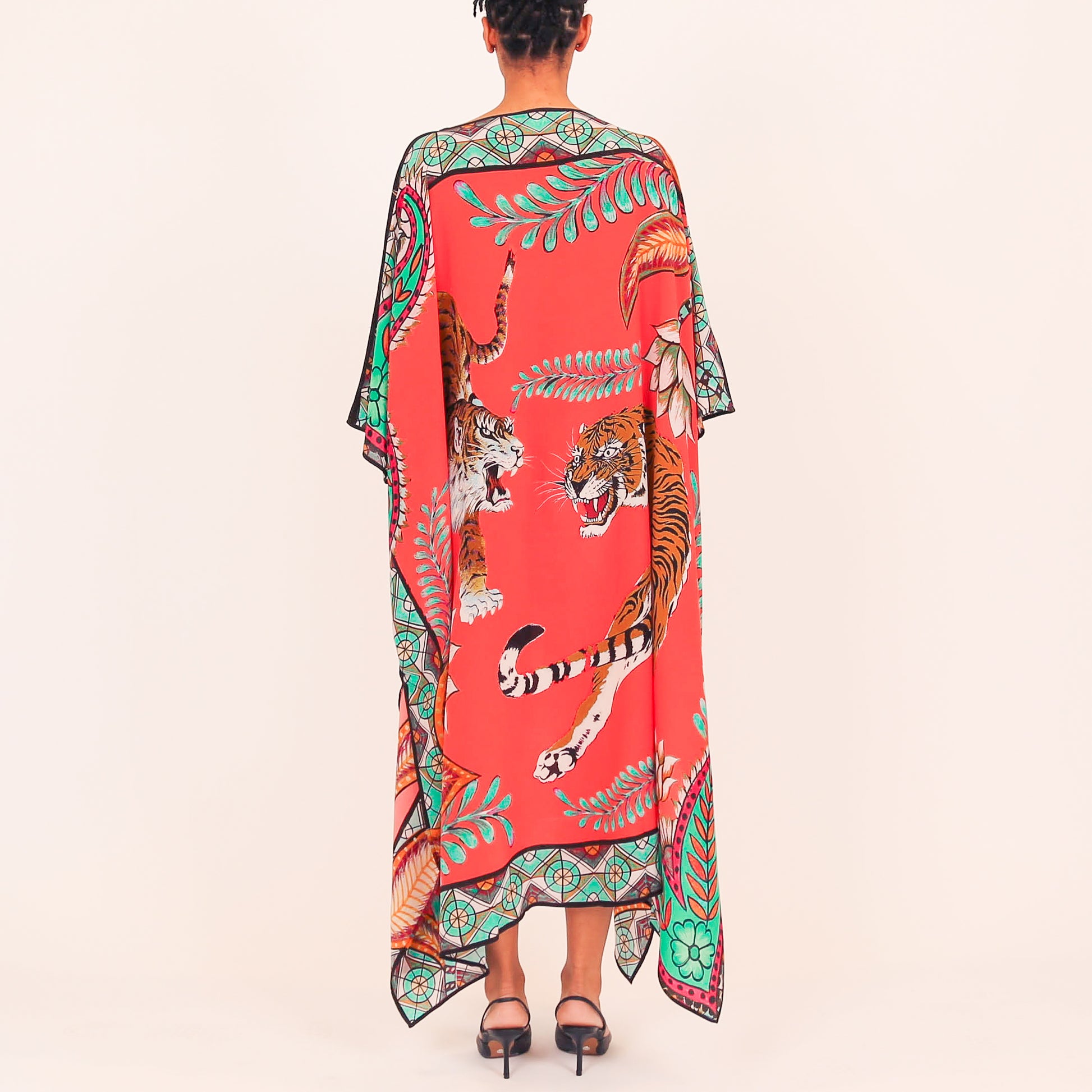 TIGER & JUNGLE SILK TUNIC