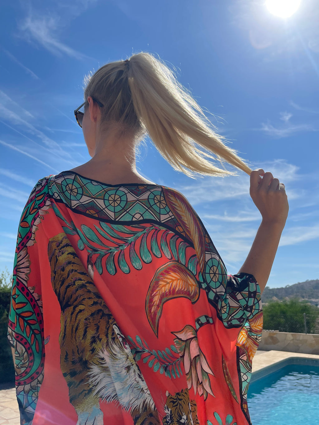 TIGER & JUNGLE SILK TUNIC