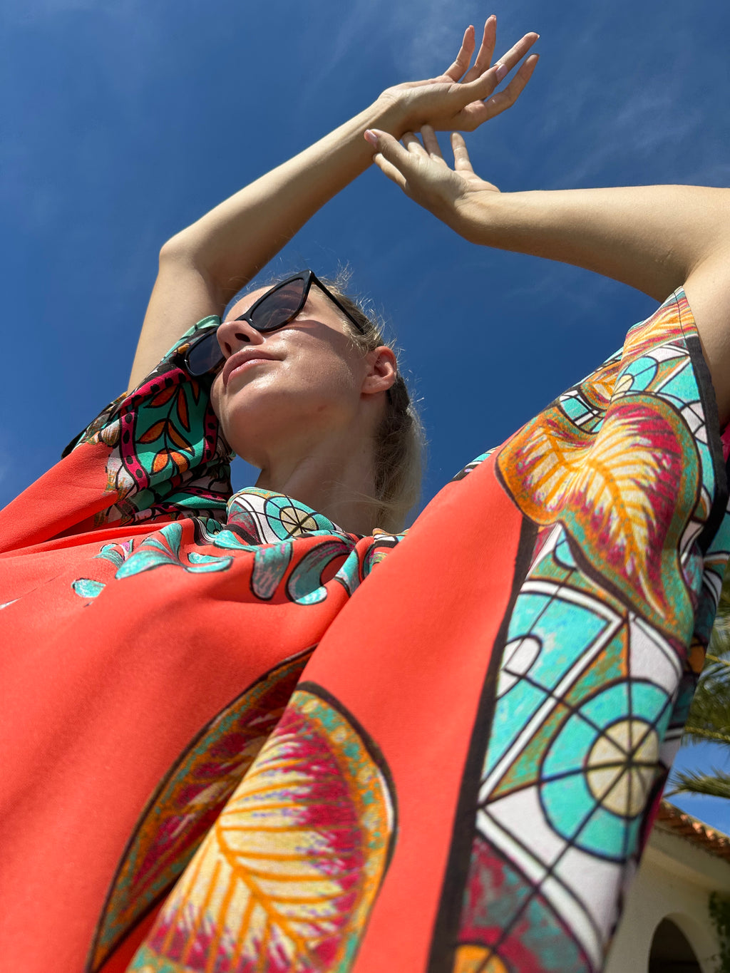 TIGER & JUNGLE SILK TUNIC