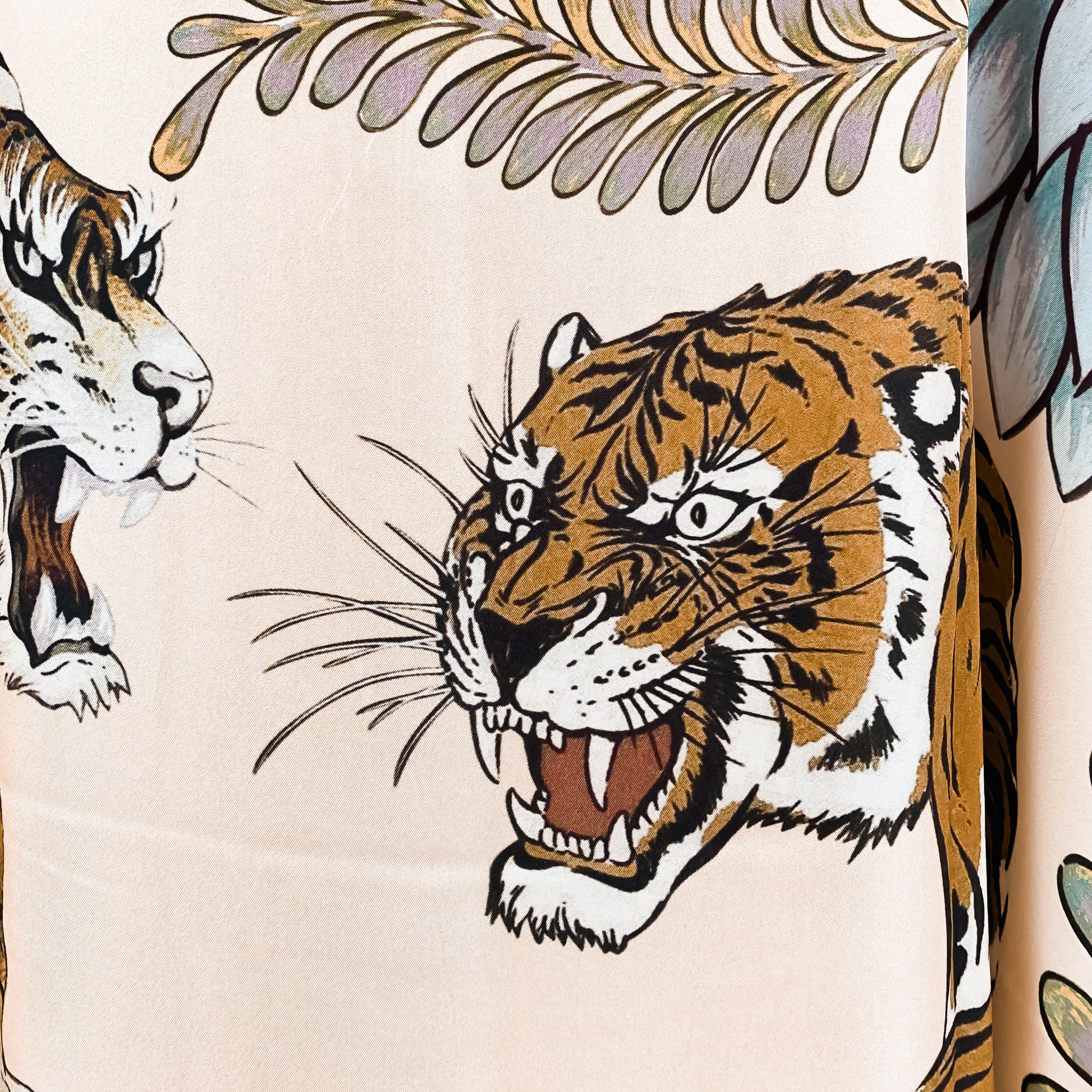 TIGER & JUNGLE SILK TUNIC