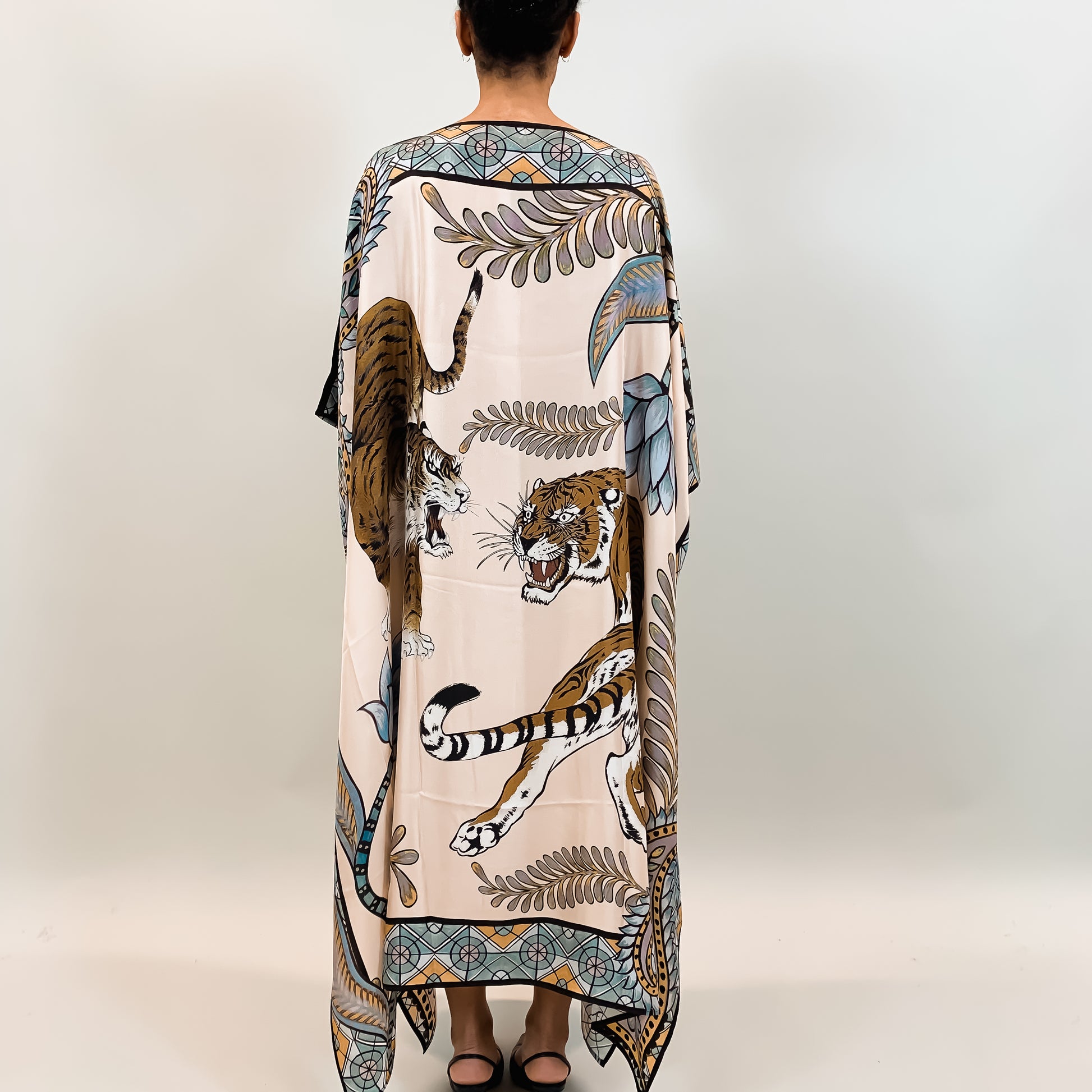 TIGER & JUNGLE SILK TUNIC