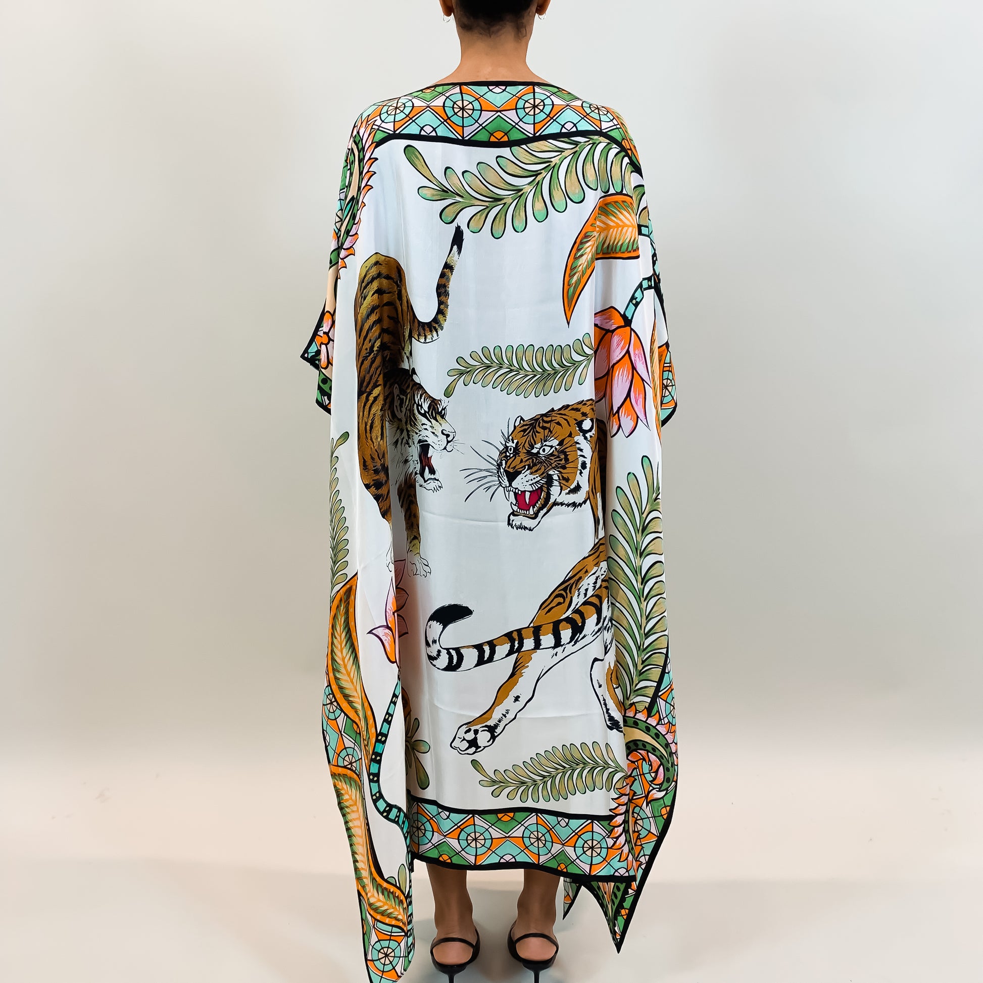 TIGER & JUNGLE SILK TUNIC
