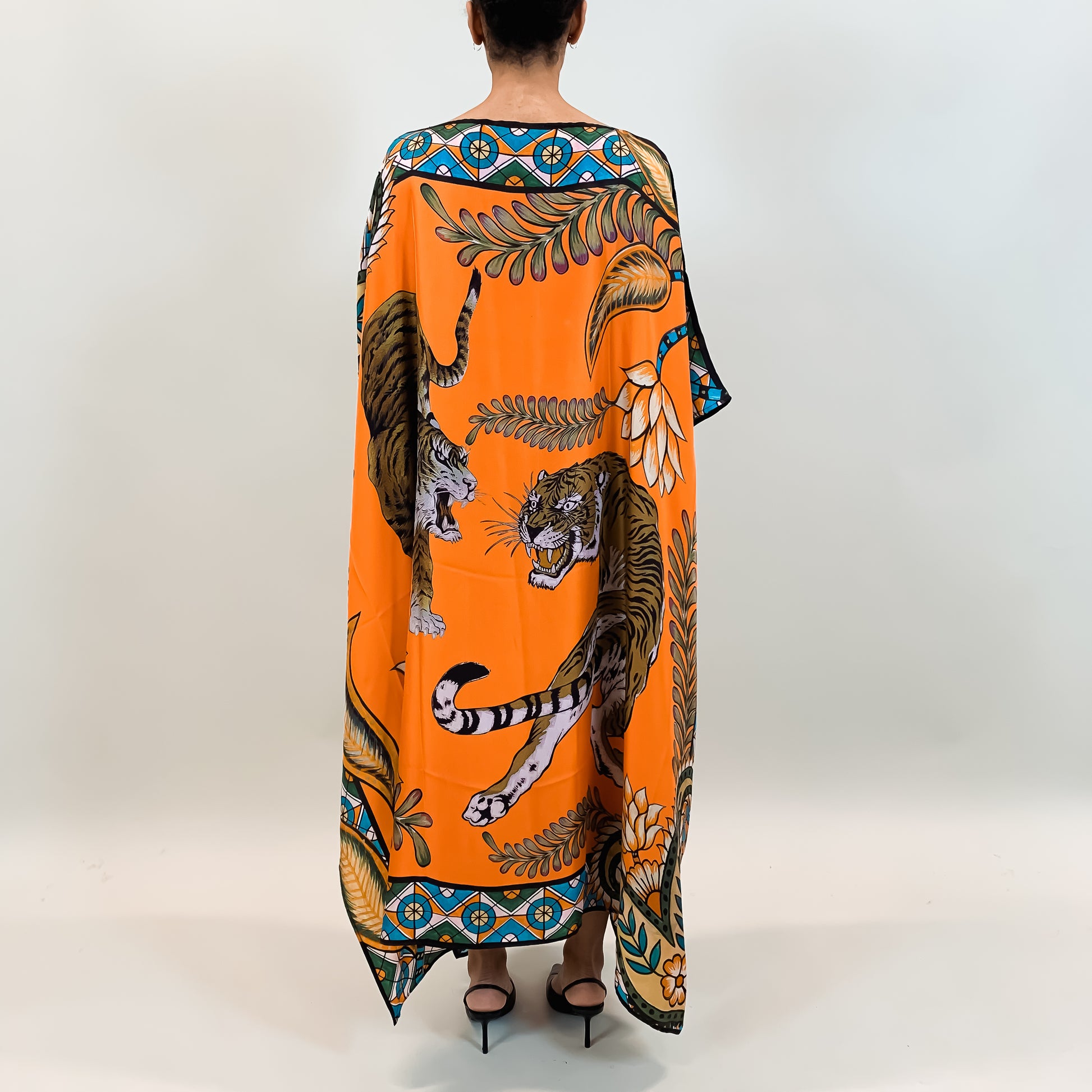 TIGER & JUNGLE SILK TUNIC