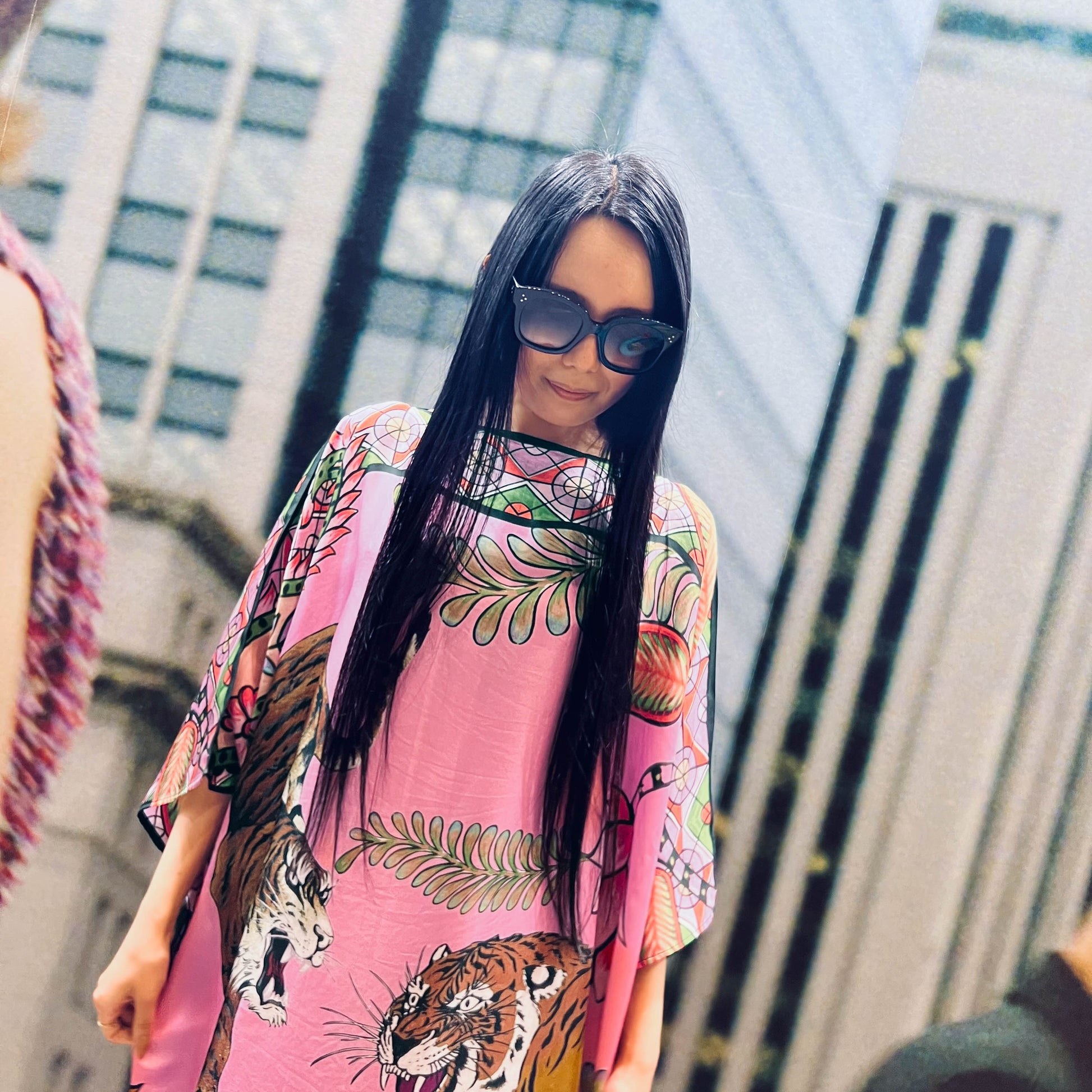 TIGER & JUNGLE SILK TUNIC