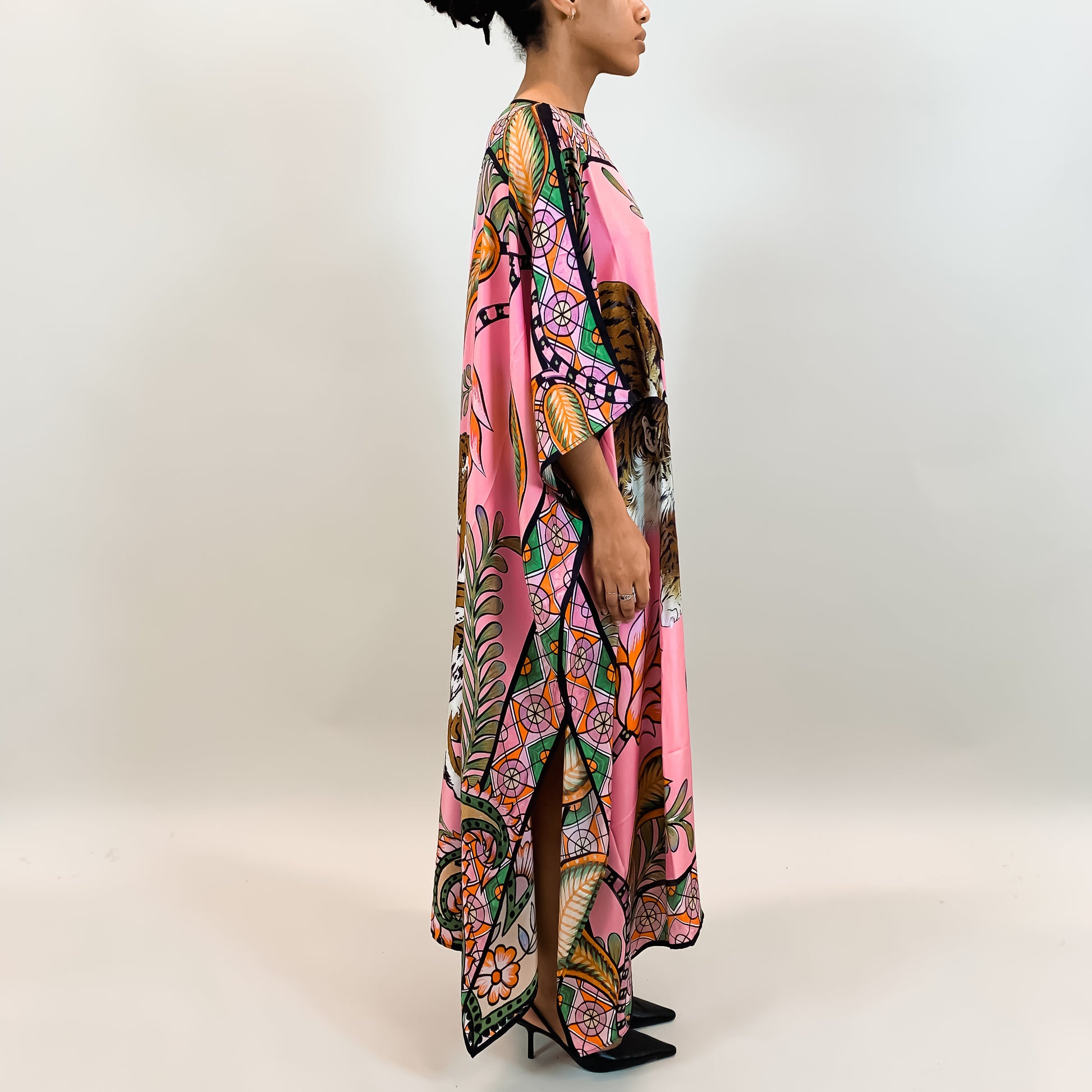 TIGER & JUNGLE SILK TUNIC