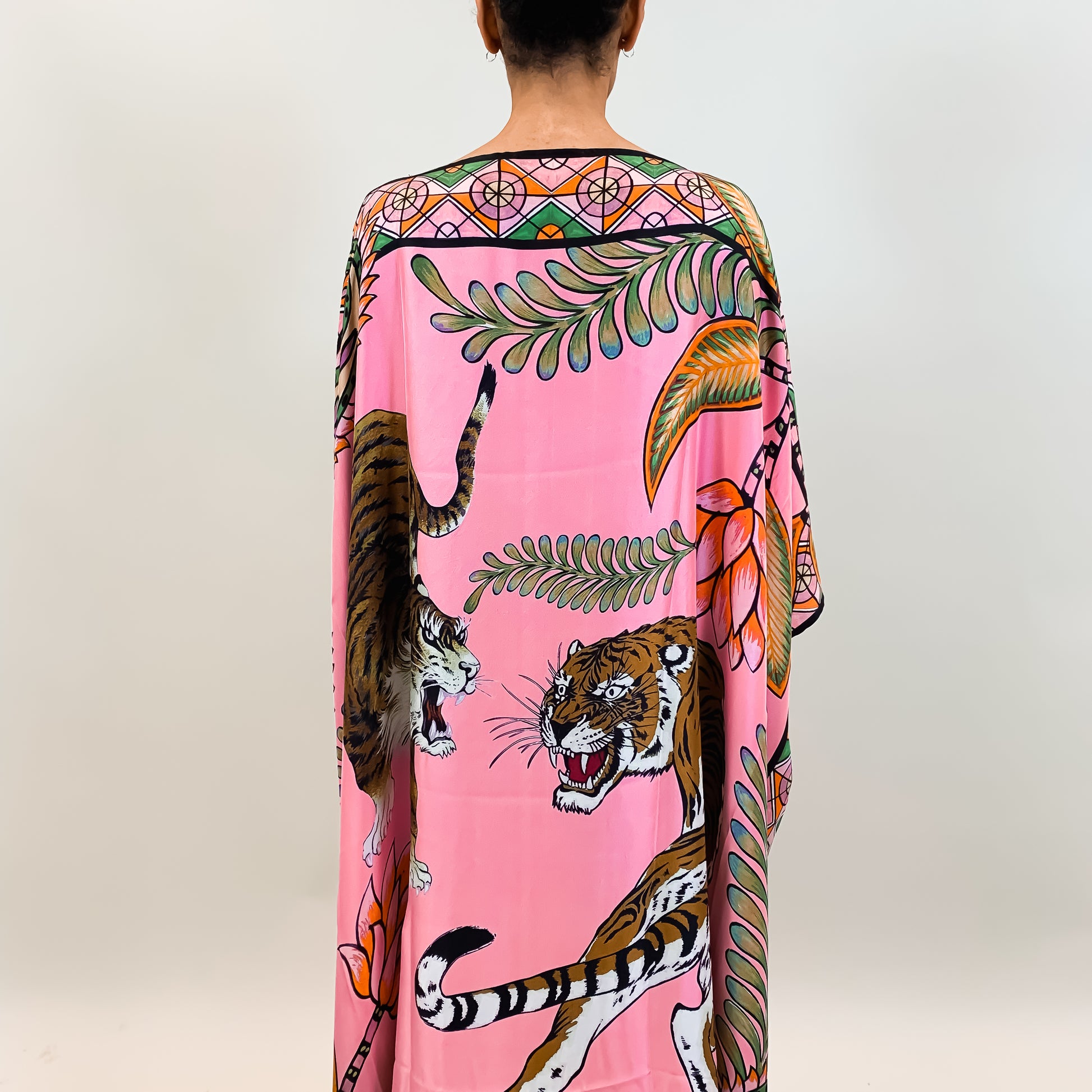 TIGER & JUNGLE SILK TUNIC