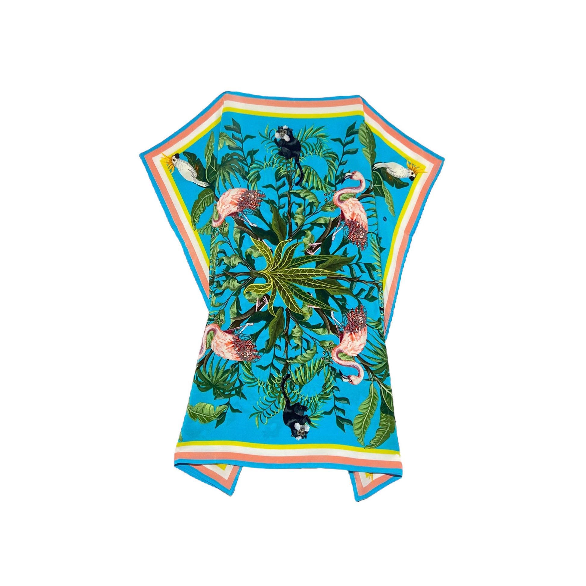 JUNGLE ANIMALS SHORT DRESS