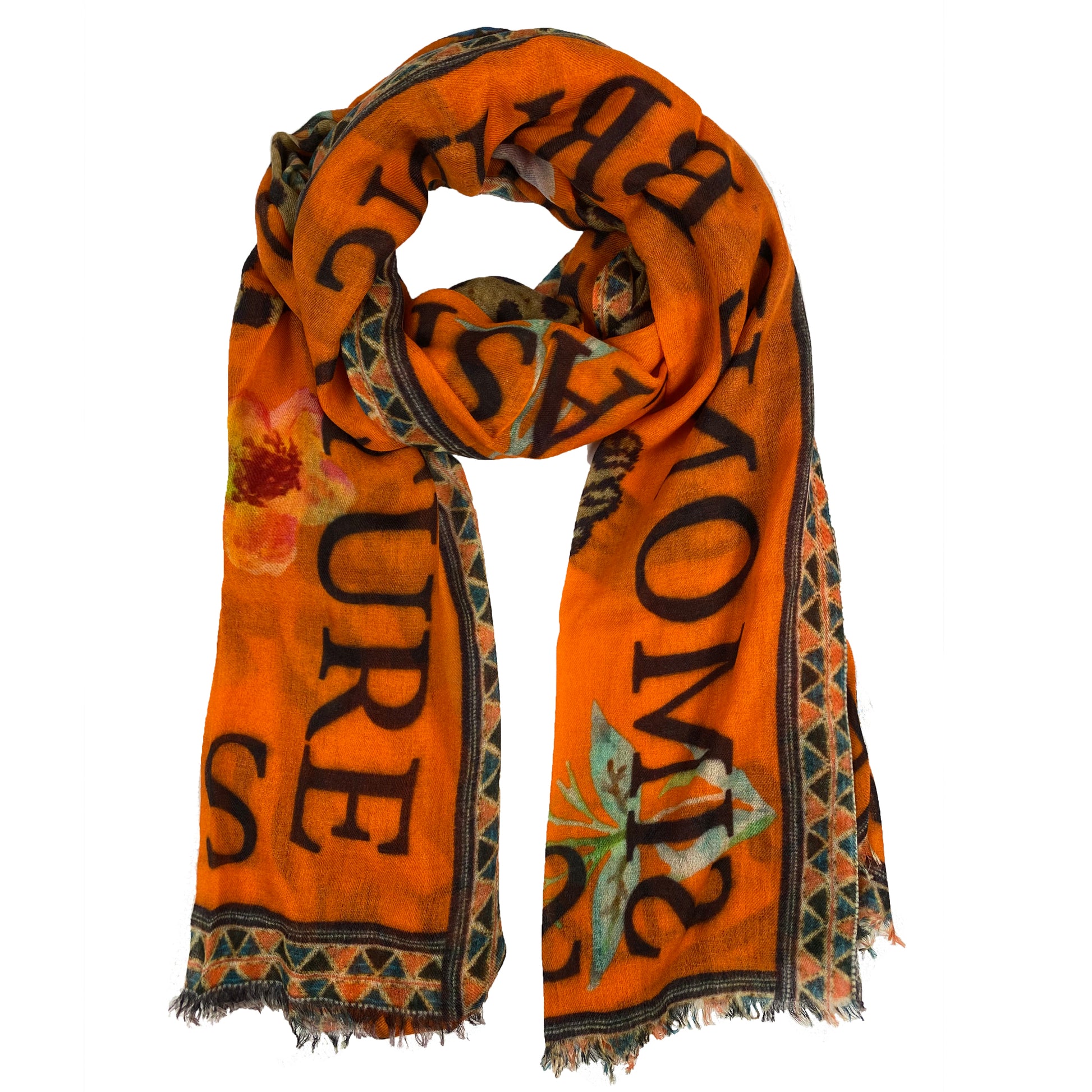 VENICE LEOPARD CASHMERE SCARF