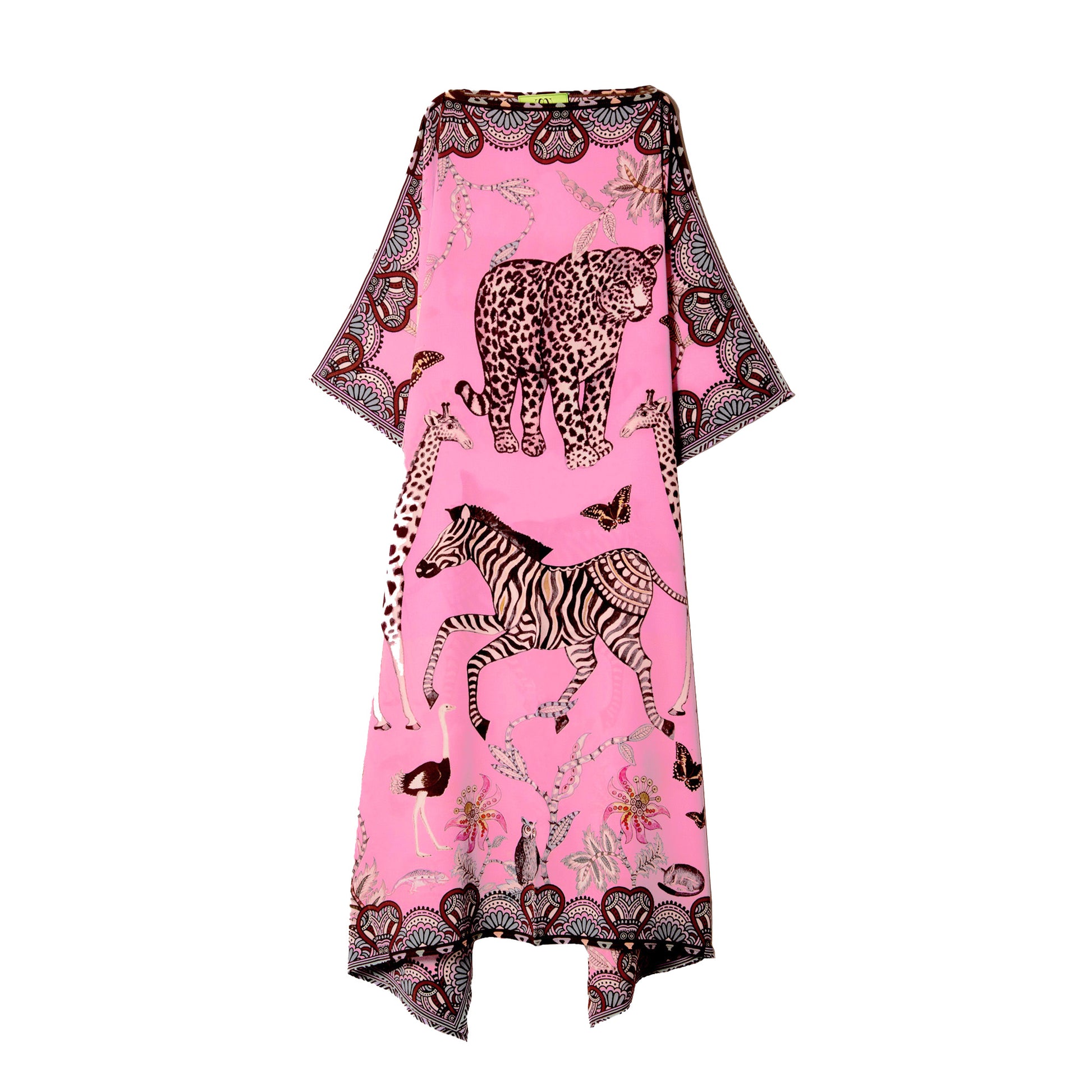 WILDLIFE SILK TUNIC