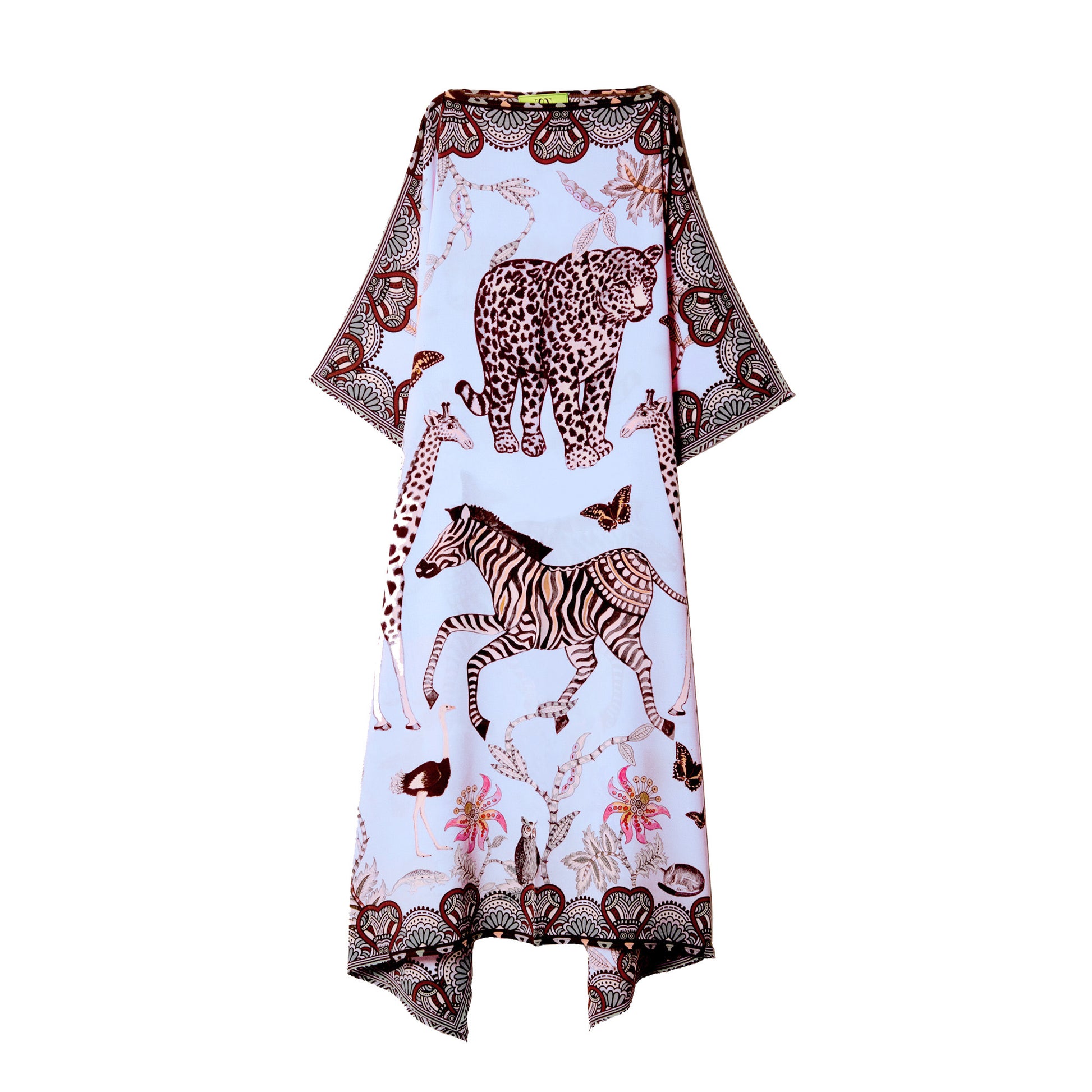 WILDLIFE SILK TUNIC