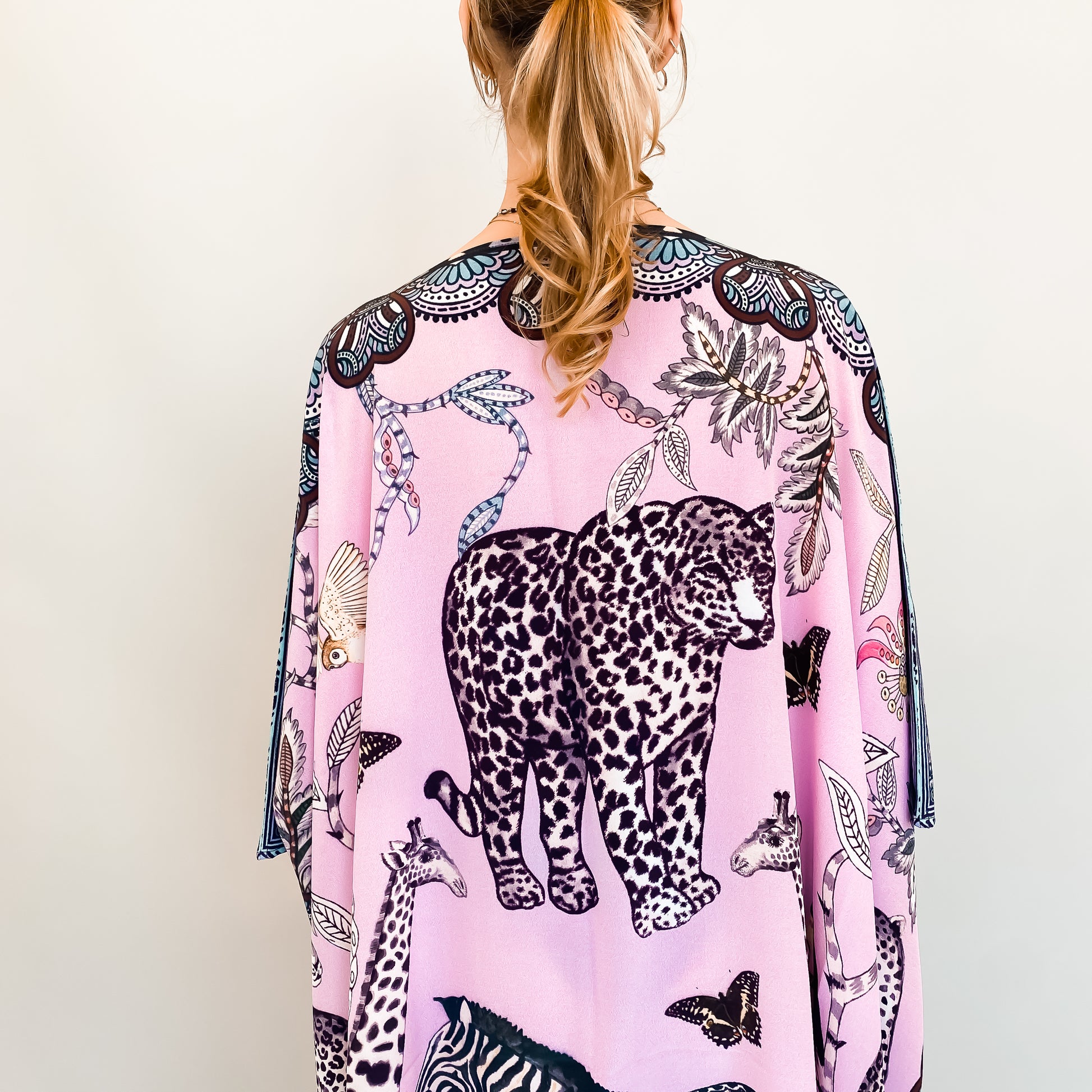 WILDLIFE SILK TUNIC