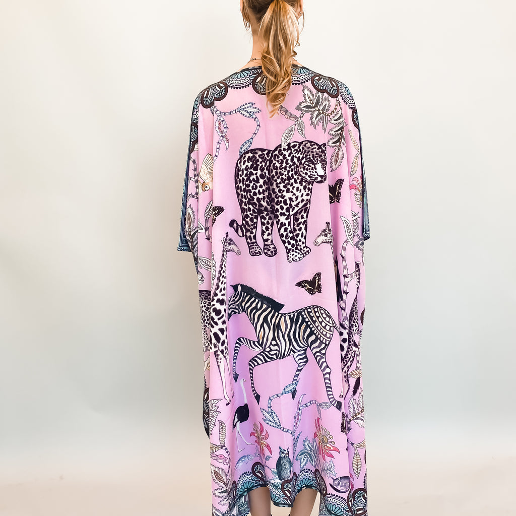 WILDLIFE SILK TUNIC