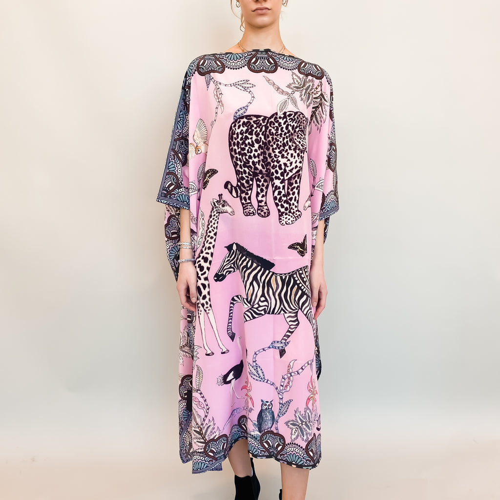 WILDLIFE SILK TUNIC