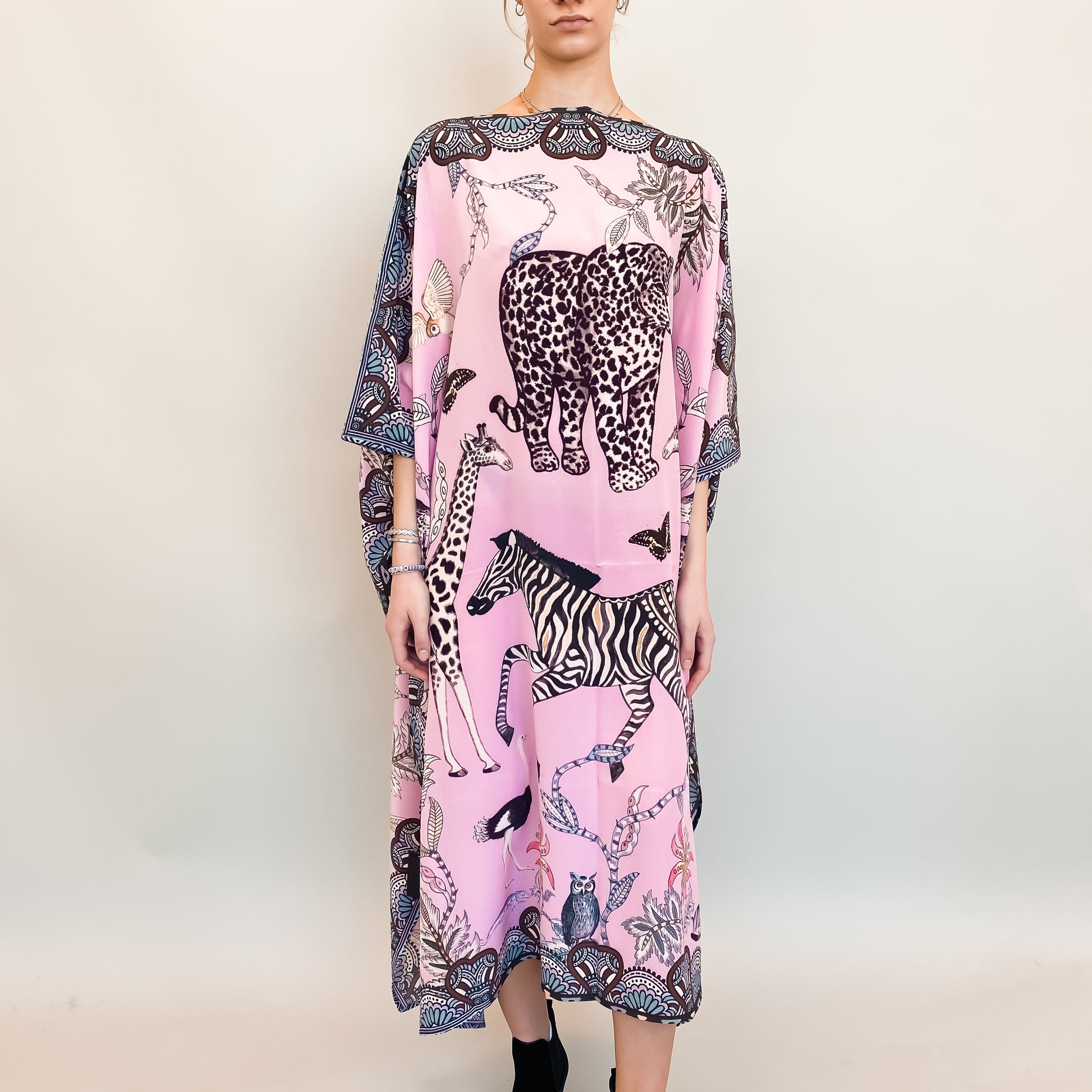 WILDLIFE SILK TUNIC