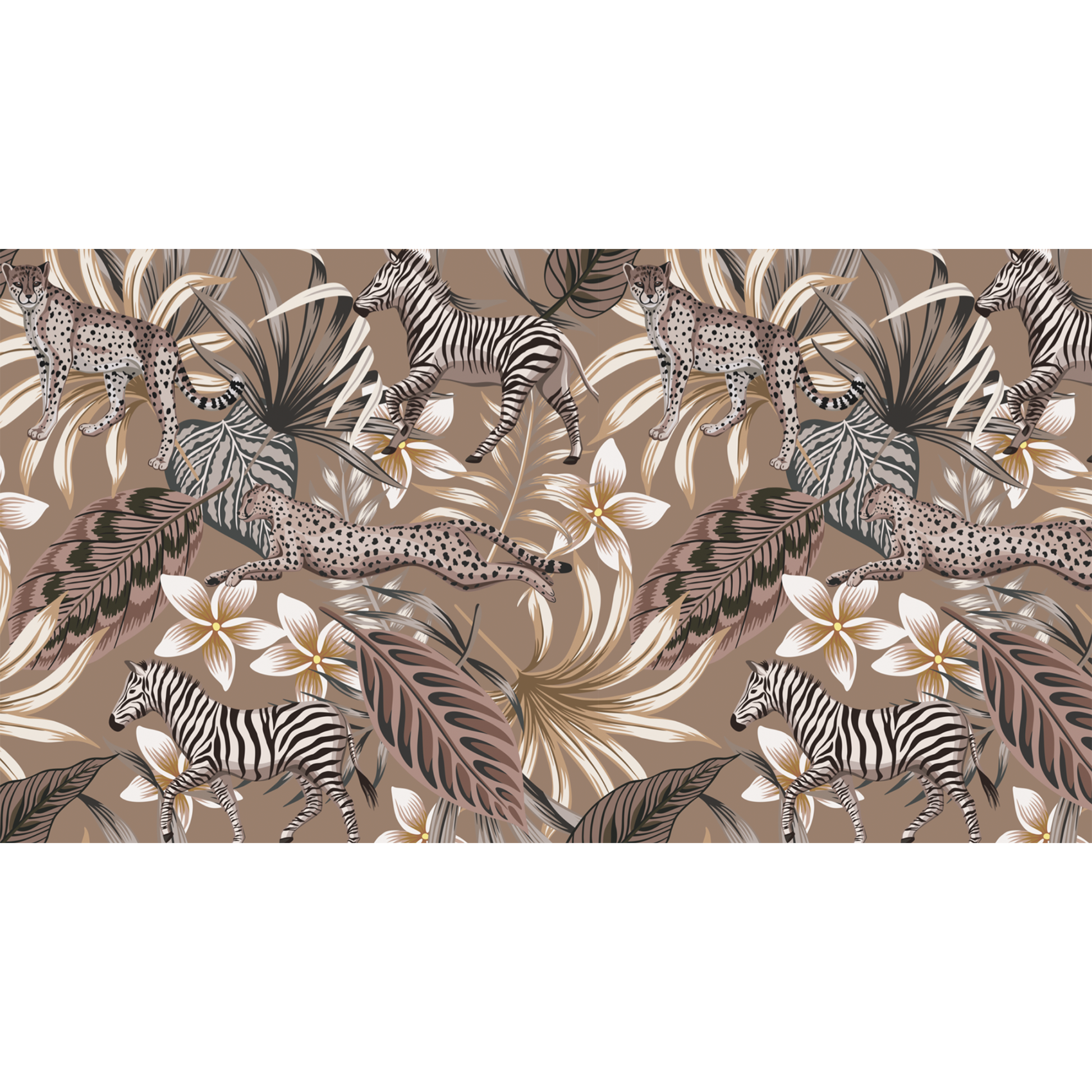 ZEBRA LEO CASHMERE SCARF