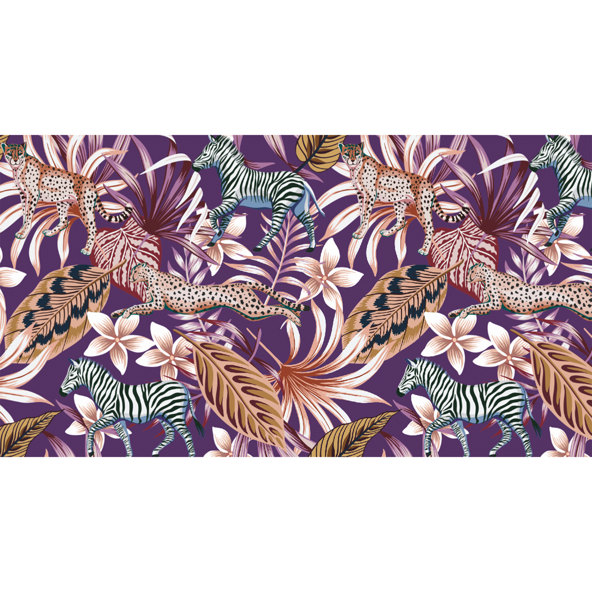 ZEBRA LEO CASHMERE SCARF