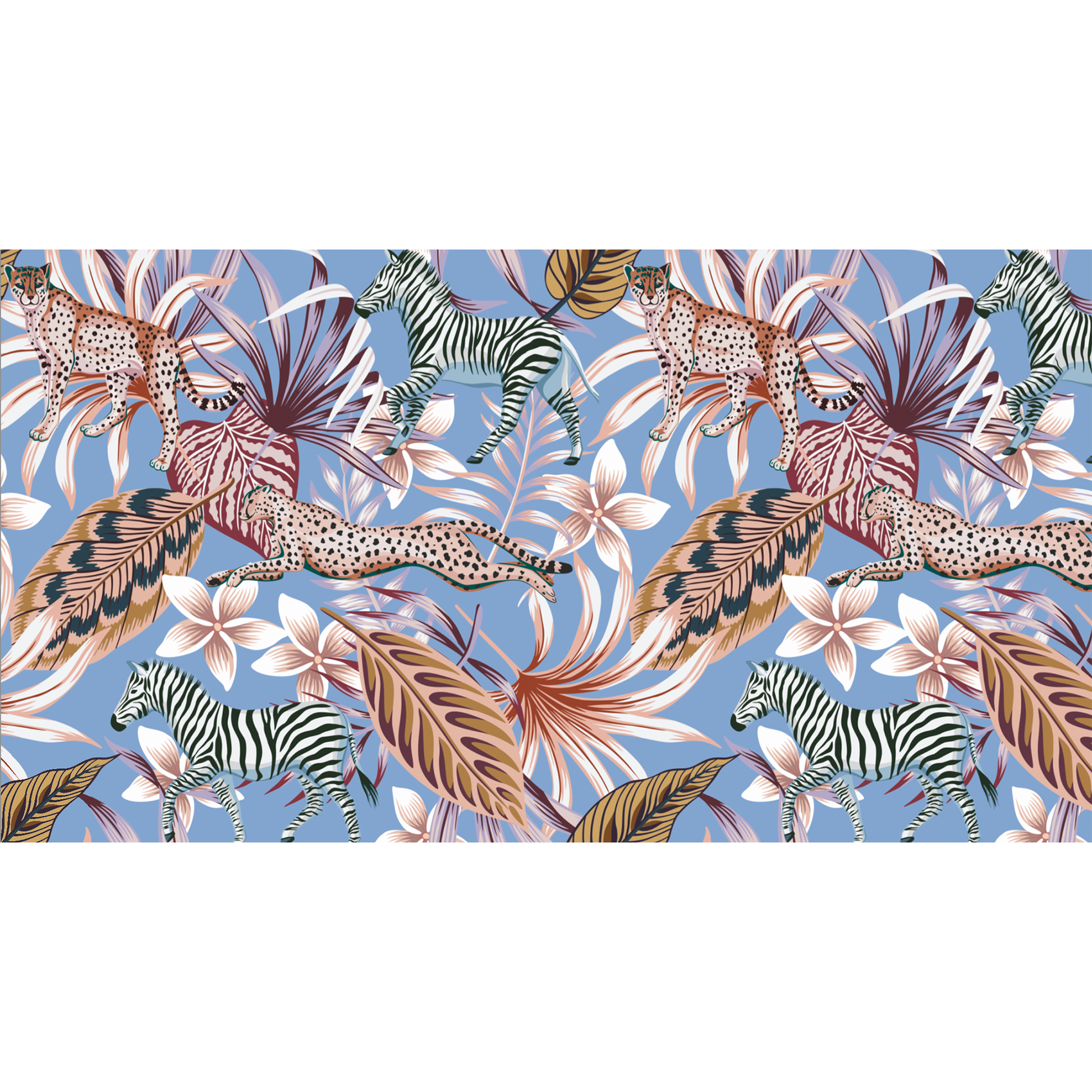 ZEBRA LEO CASHMERE SCARF