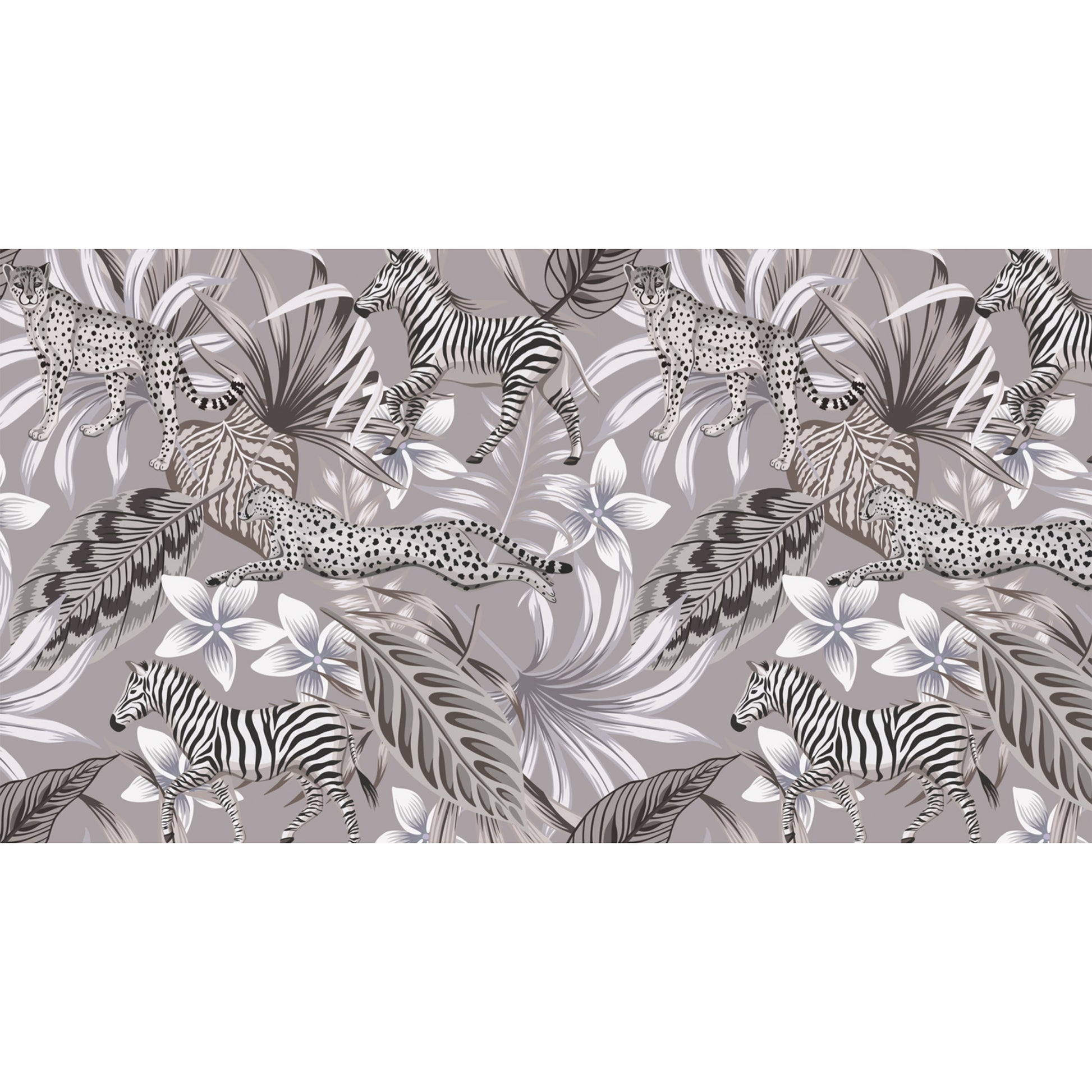 ZEBRA LEO CASHMERE SCARF