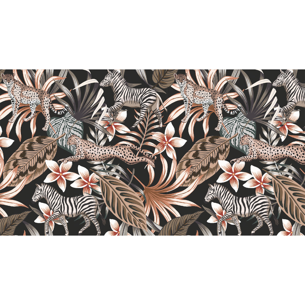 ZEBRA LEO CASHMERE SCARF