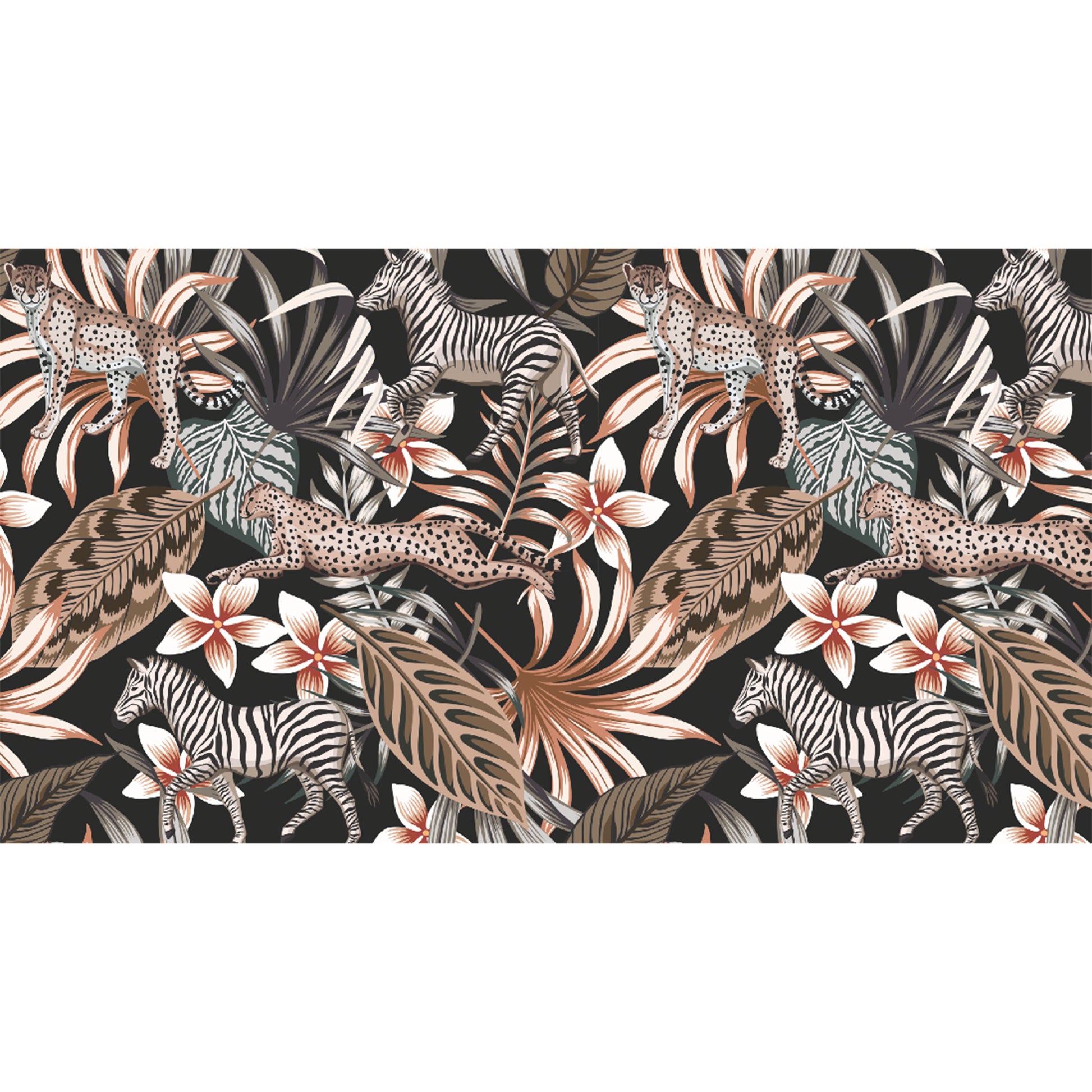 ZEBRA LEO CASHMERE SCARF