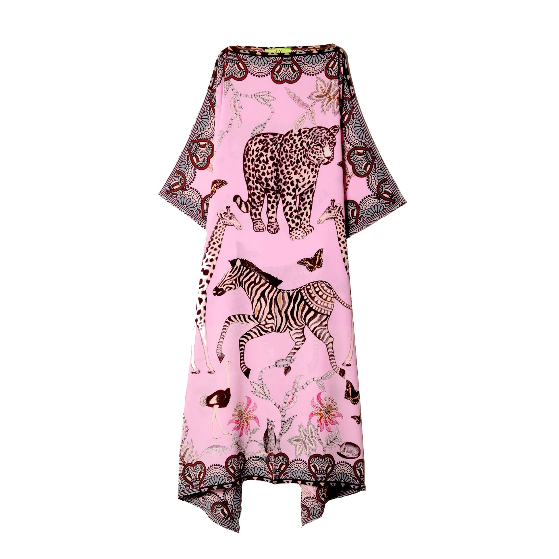 WILDLIFE SILK TUNIC