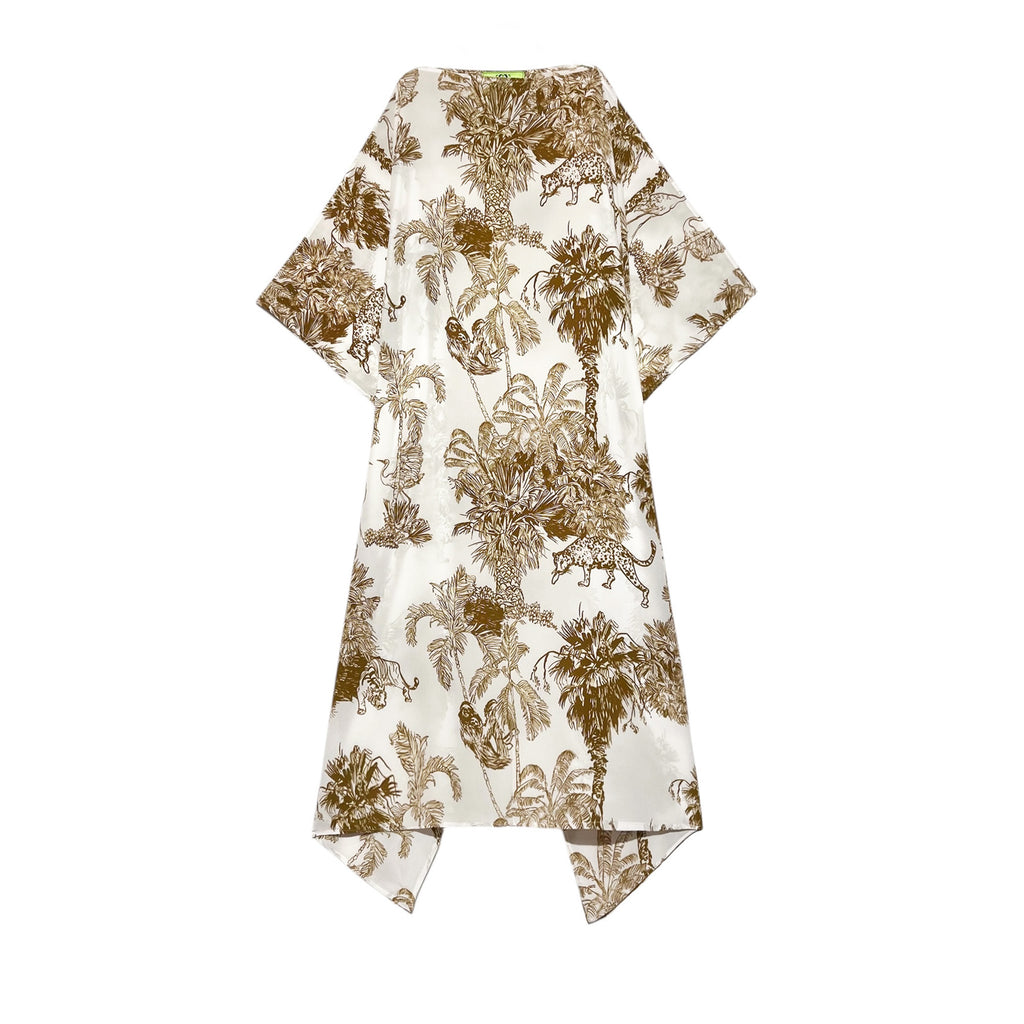 LEOSA SILK TUNIC - WHITE