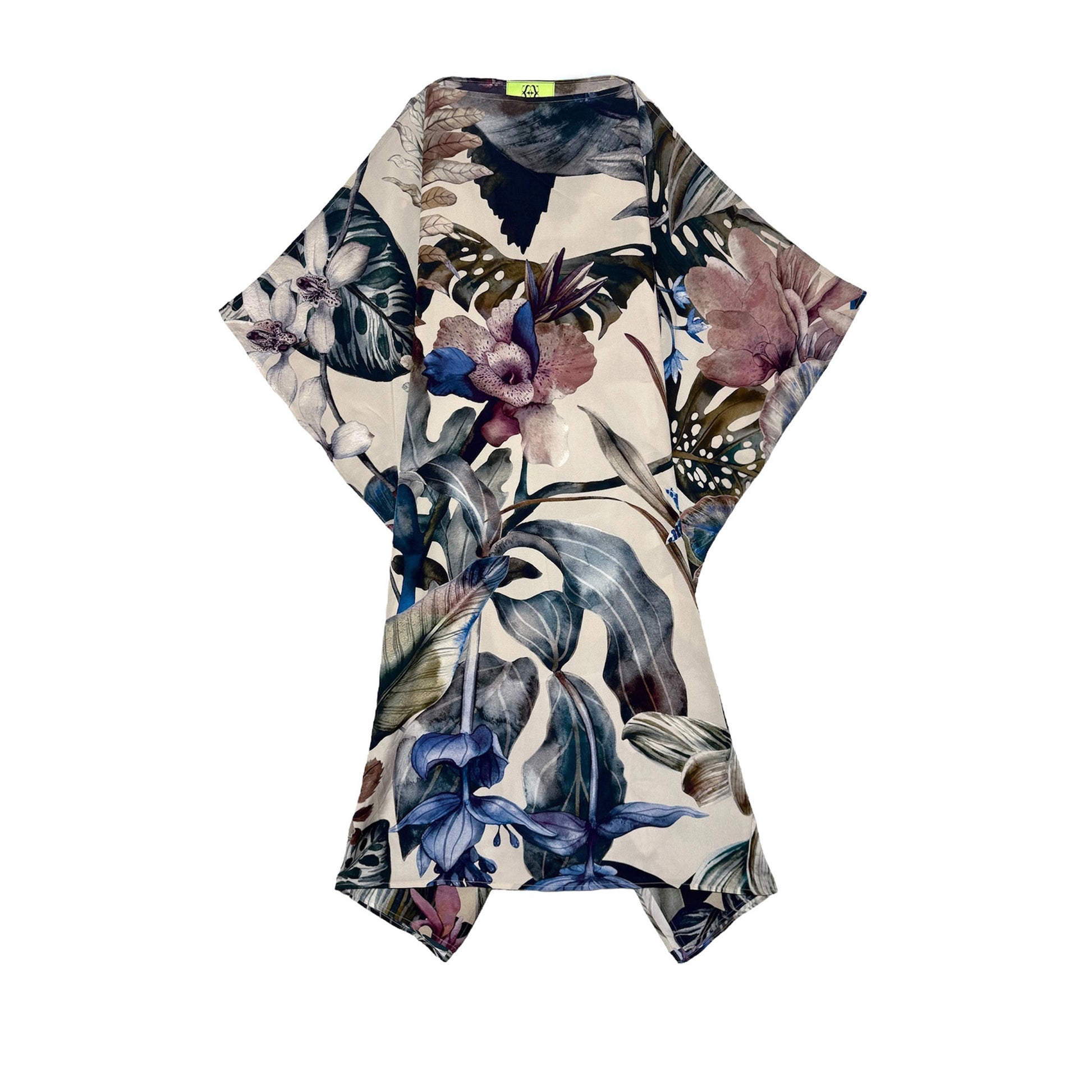 ORCHEDIA SILK TUNIC - TAUPE