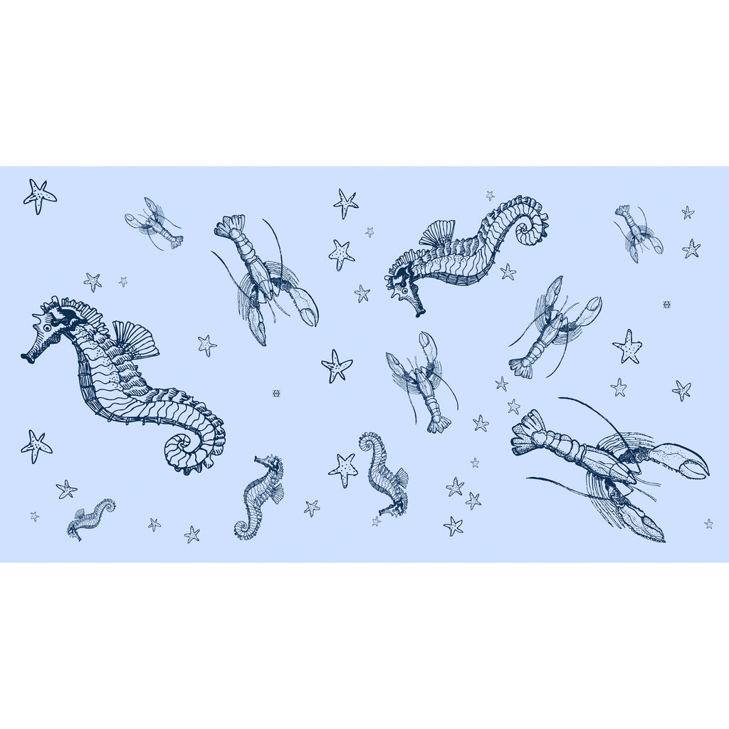 MARINO FELTED CASHMERE SCARF - LIGHT BLUE
