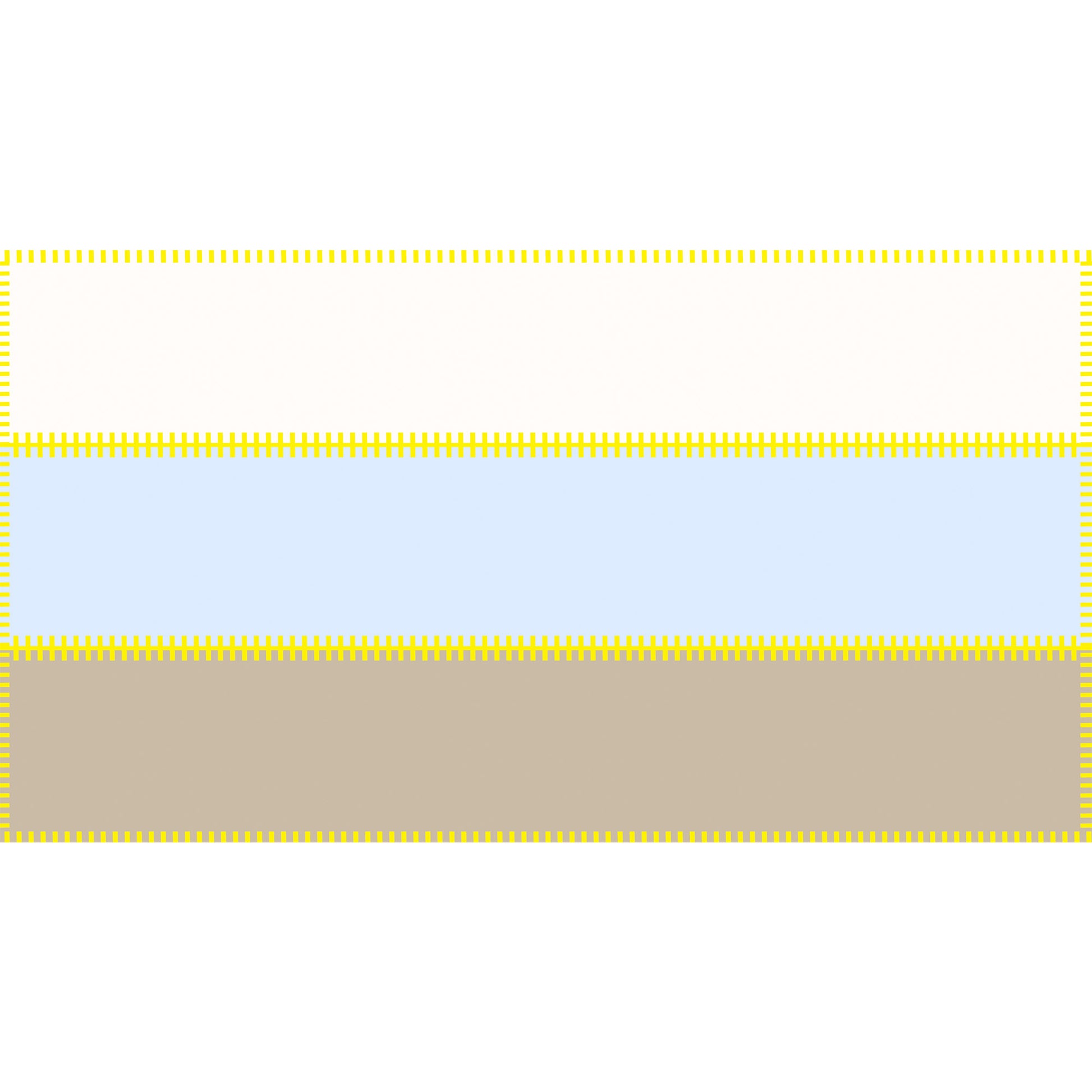 PURE 3 COLOR FELTED SCARF